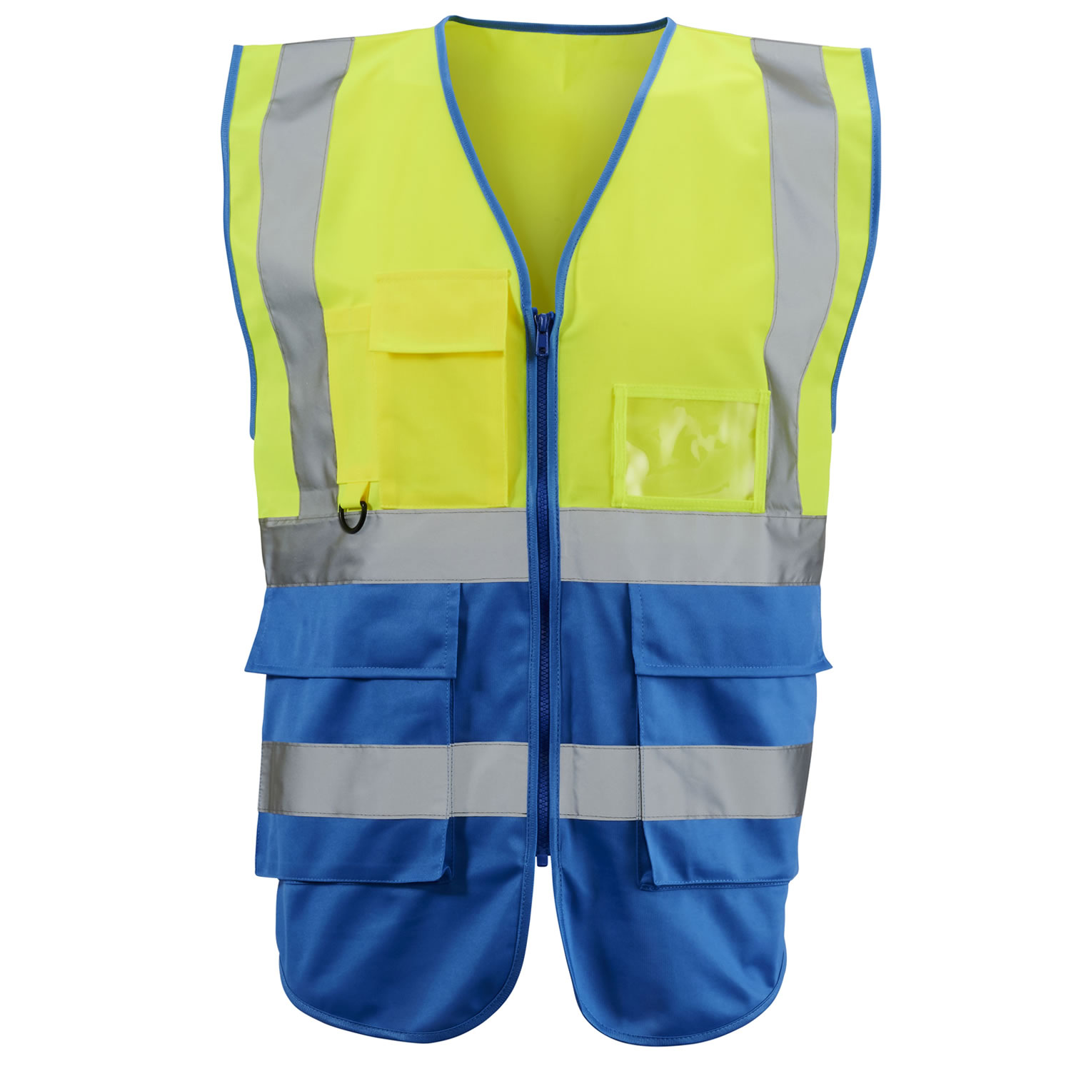 SuperTouch Supertouch Hi Vis High Vis Vest Executive Two Tone Adult