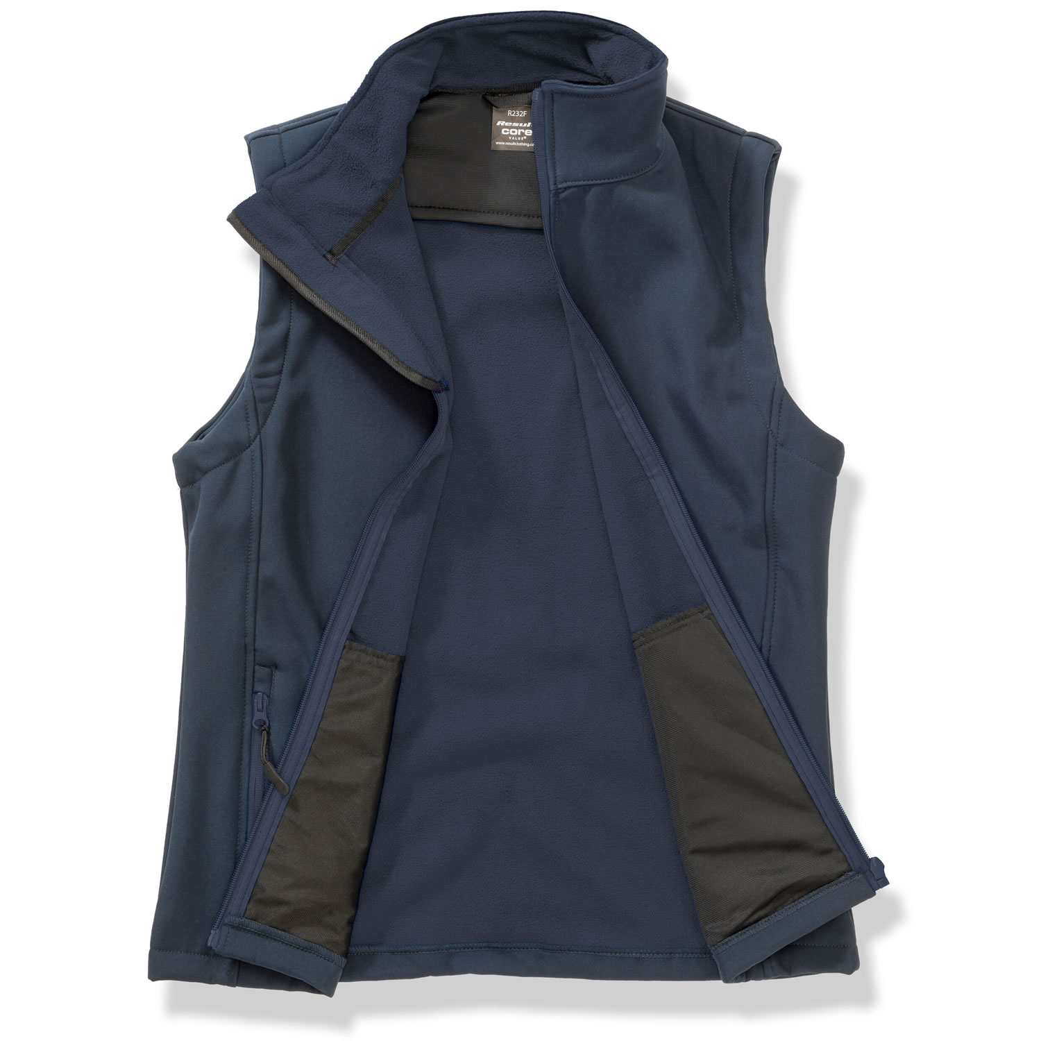 Womens Softshell Bodywarmer Bodywarmer Zip Printable Ladies acket Gillet Result - Picture 15 of 17