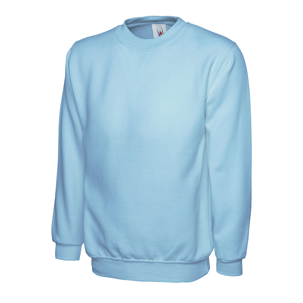 Plain Kids Boys Girls Childrens School Sweatshirt Jumper Top Fleece Plain Full - Picture 14 of 14