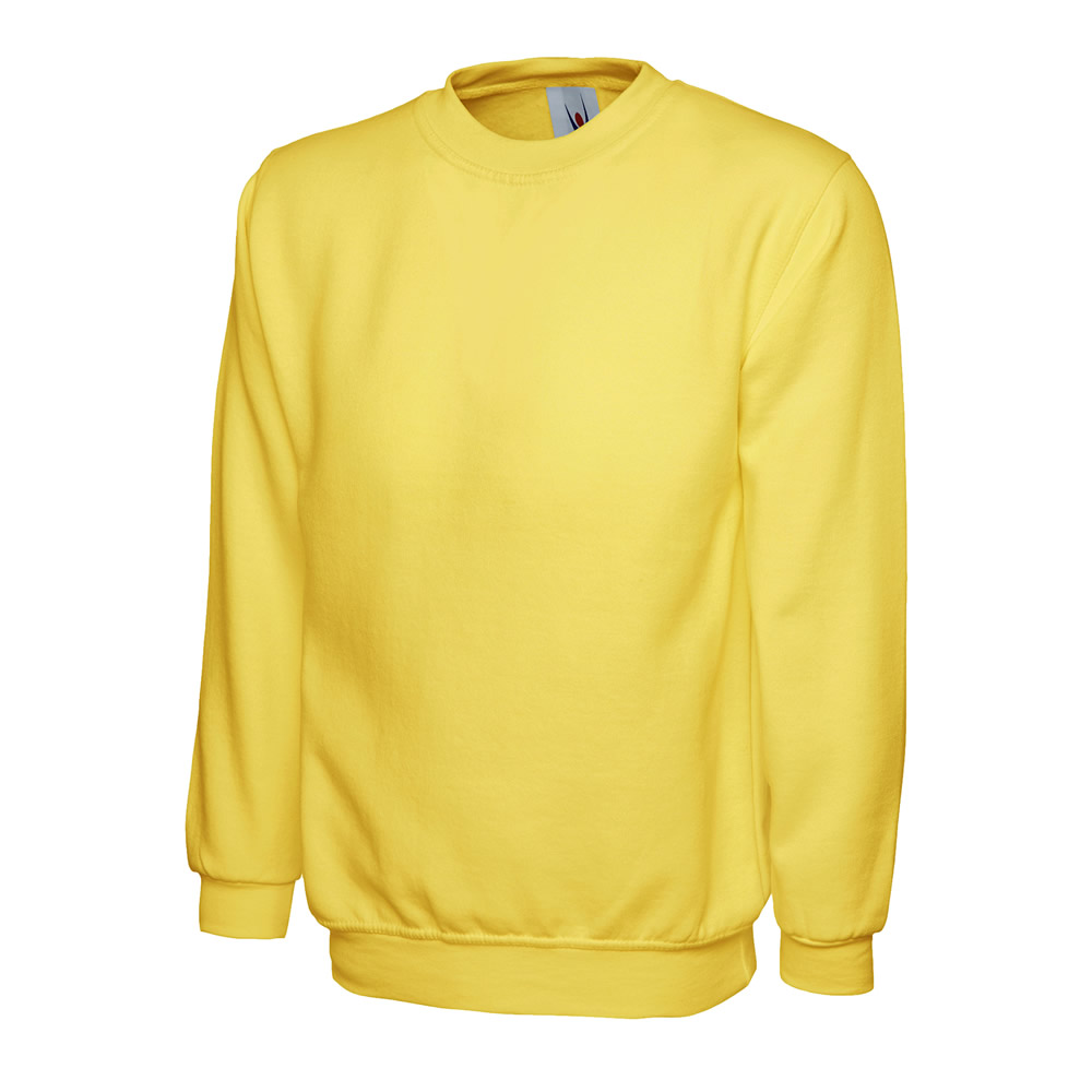 Plain Kids Boys Girls Childrens School Sweatshirt Jumper Top Fleece Plain Full - Picture 7 of 14