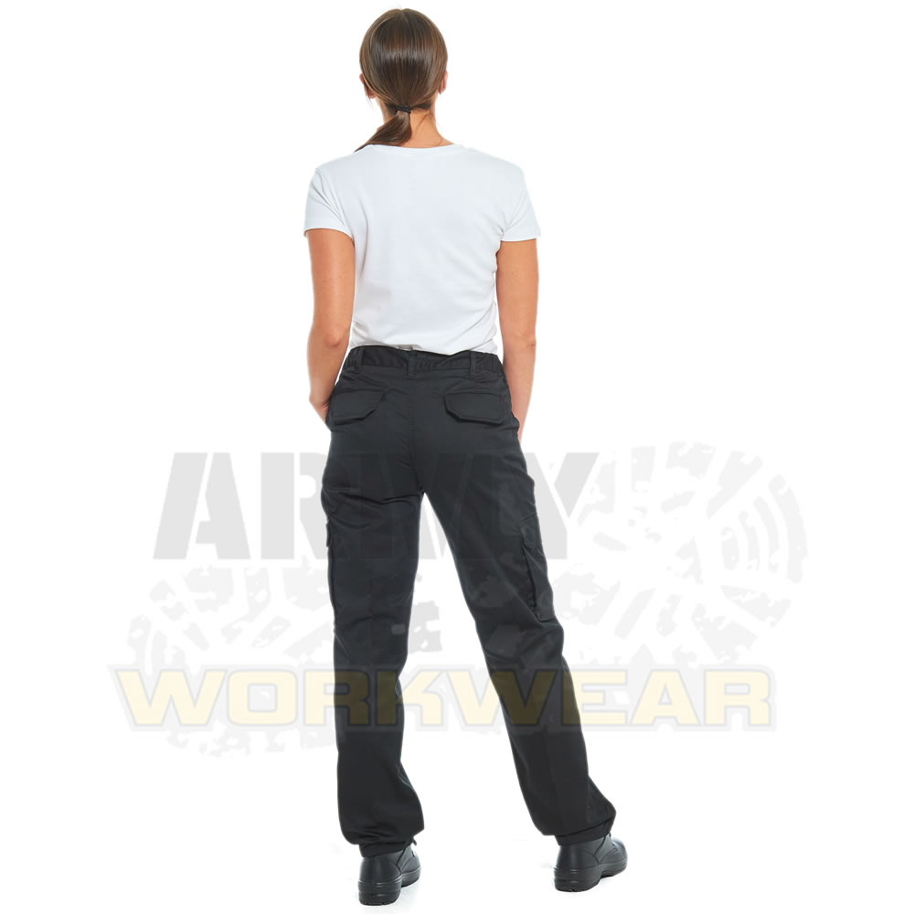 womens cargo pants with elastic waistband