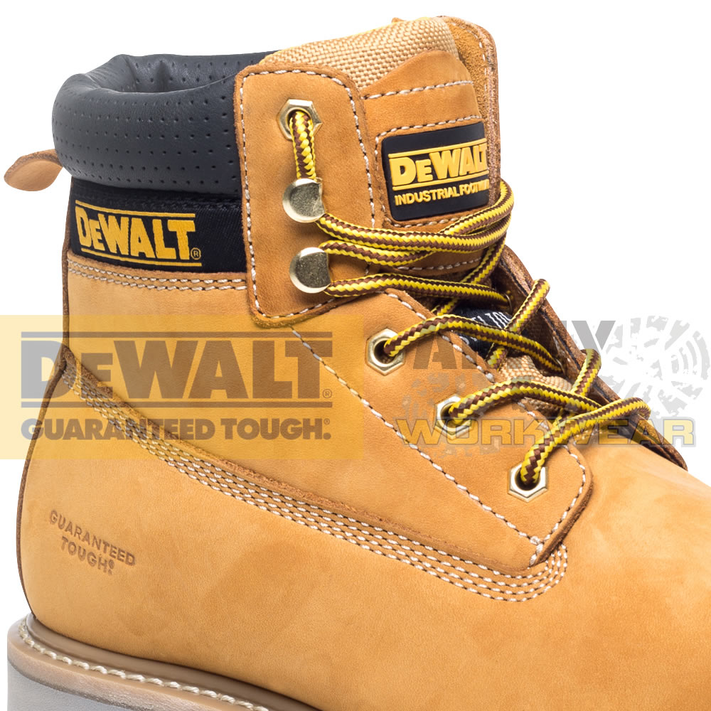 dewalt steel toe boots black