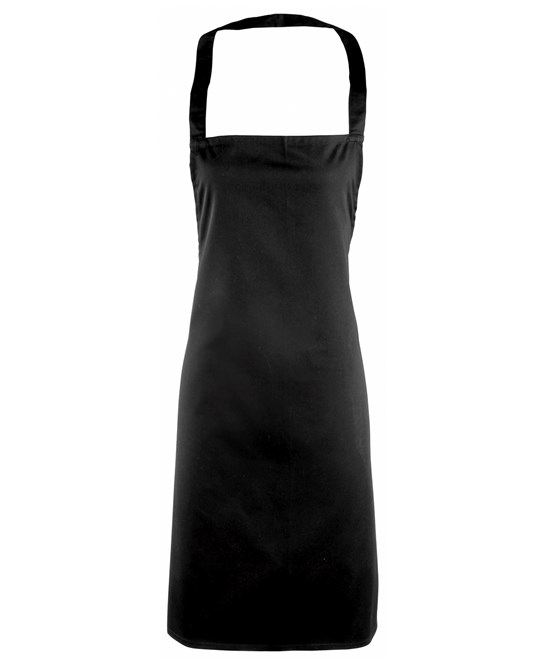 Premier Essential Bib Apron ens Ladies Long Work Kitchen Bar Food Chef Cook - Picture 2 of 7