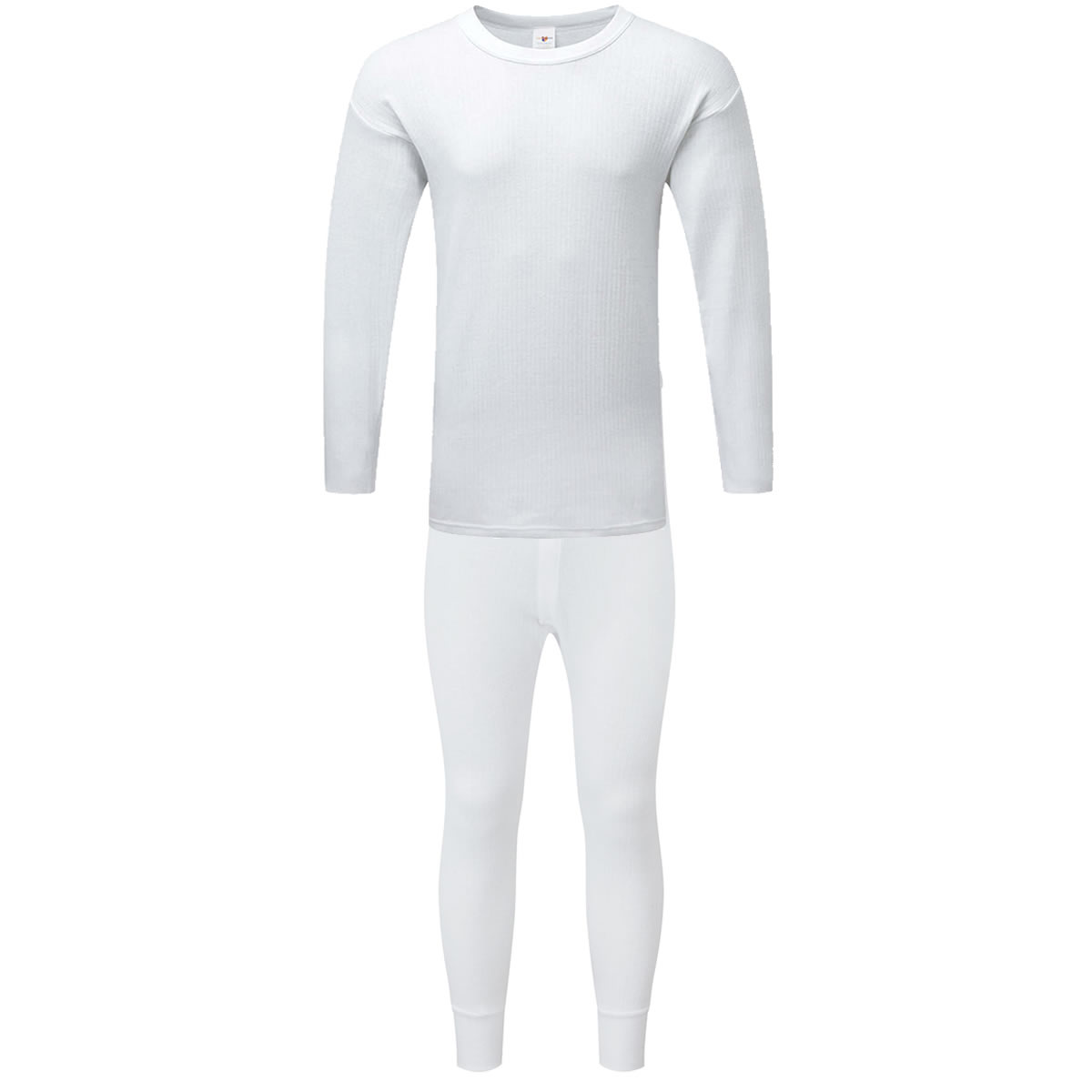 Mens Fort Thermal Long Sleeve Vest & Long John Breathable Luxury Comfy Soft Set - Picture 5 of 5