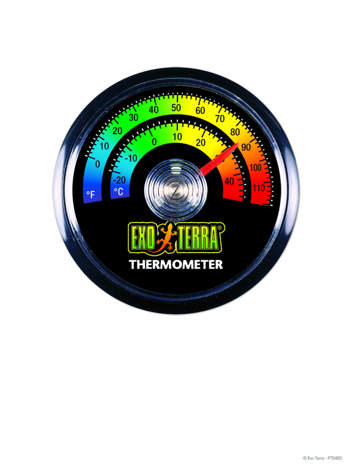 EXO TERRA DIAL THERMOMETER TERRARIUM TEMPERATURE GAUGE REPTILE LIZARD