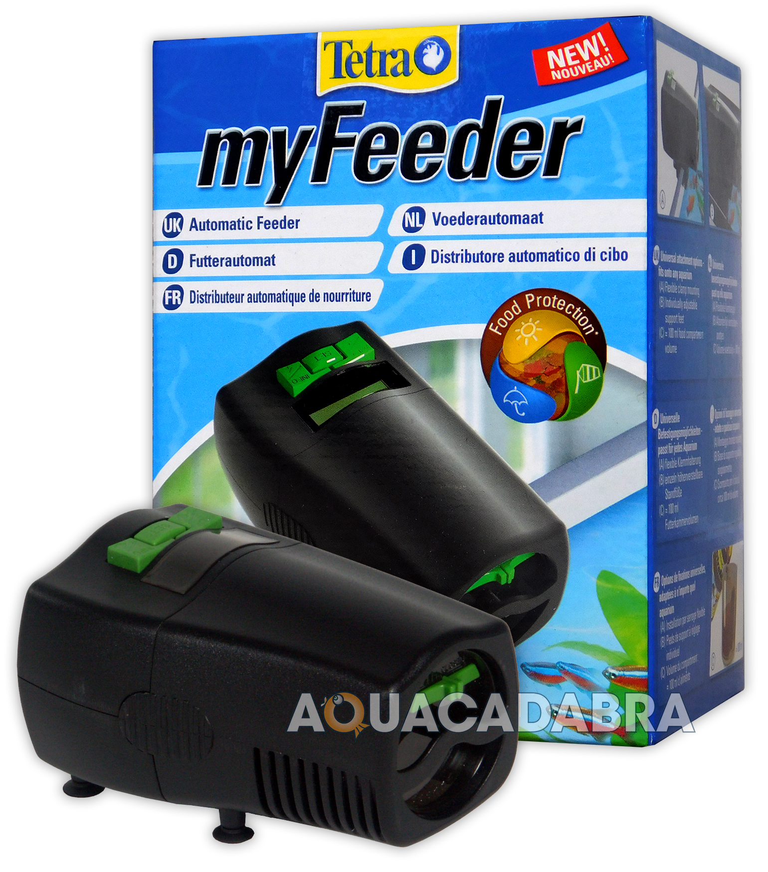 TETRA MYFEEDER AUTO FISH FEEDER AUTOMATIC HOLIDAY ADJUSTABLE FOOD