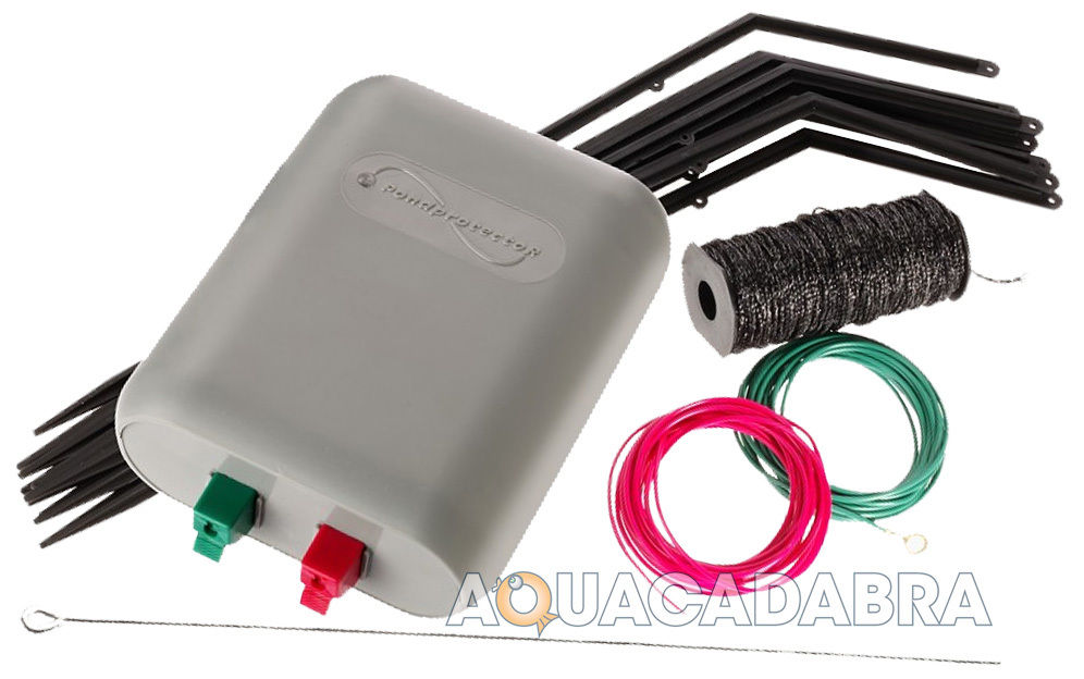 VELDA GARDEN POND PROTECTOR ELECTRIC FENCE KIT STOPS HERONS CATS BIRDS FISH KOI 689989713646 eBay