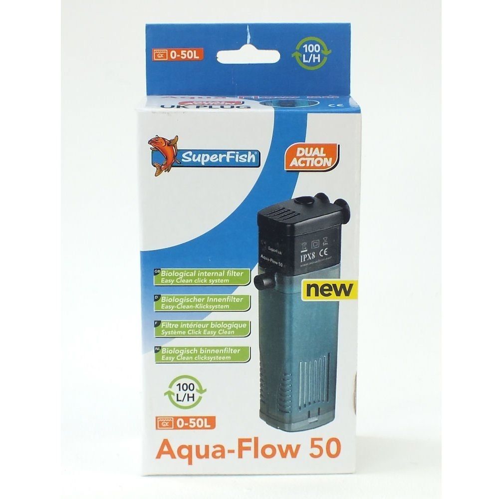 SUPERFISH AQUAFLOW FILTER FISH TANK SPRAY BAR INTERNAL POWER AQUARIUM