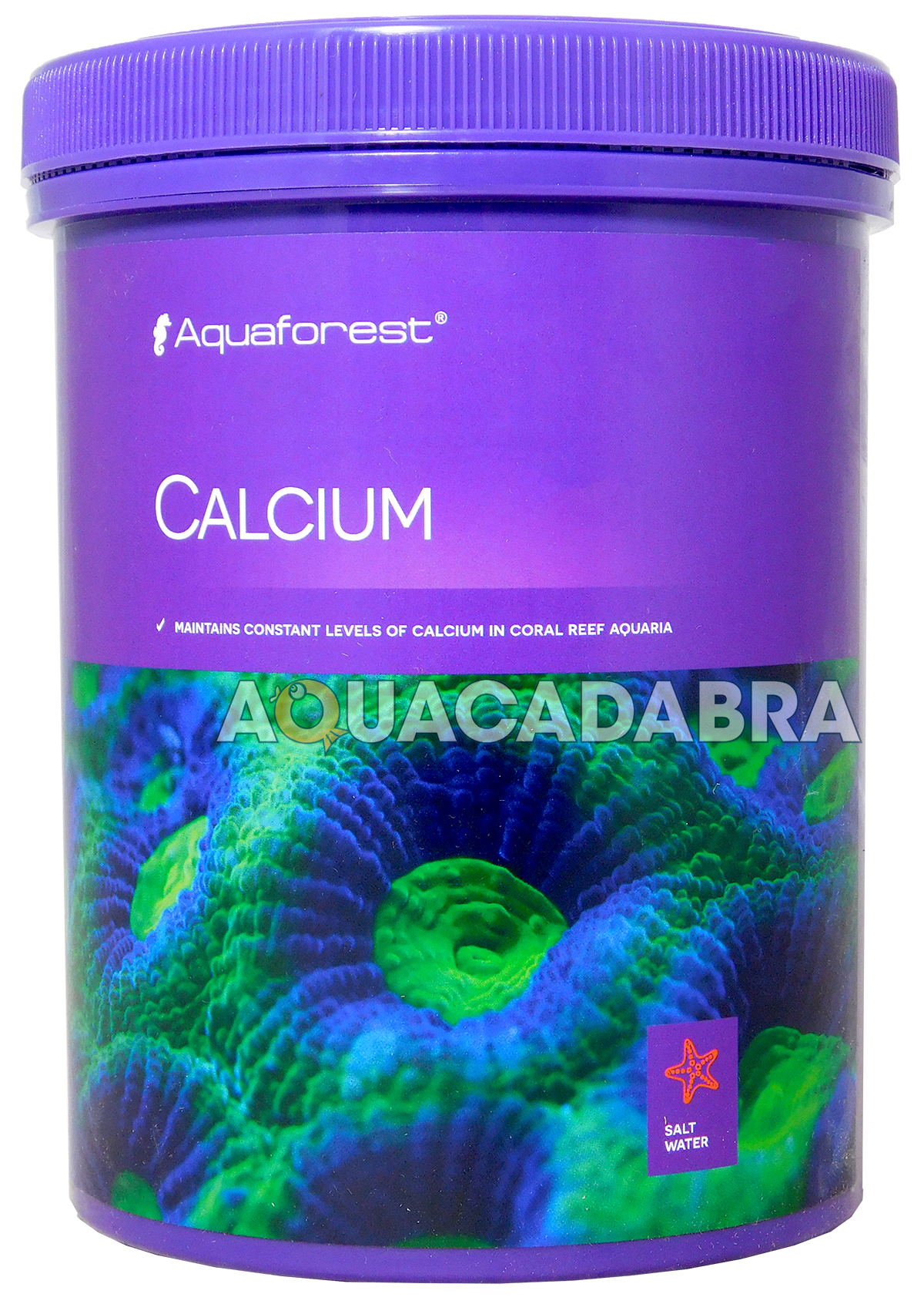 AQUAFOREST CALCIUM 850g MAINTAINS Ca LEVEL CORAL REEF MARINE AQUARIUM