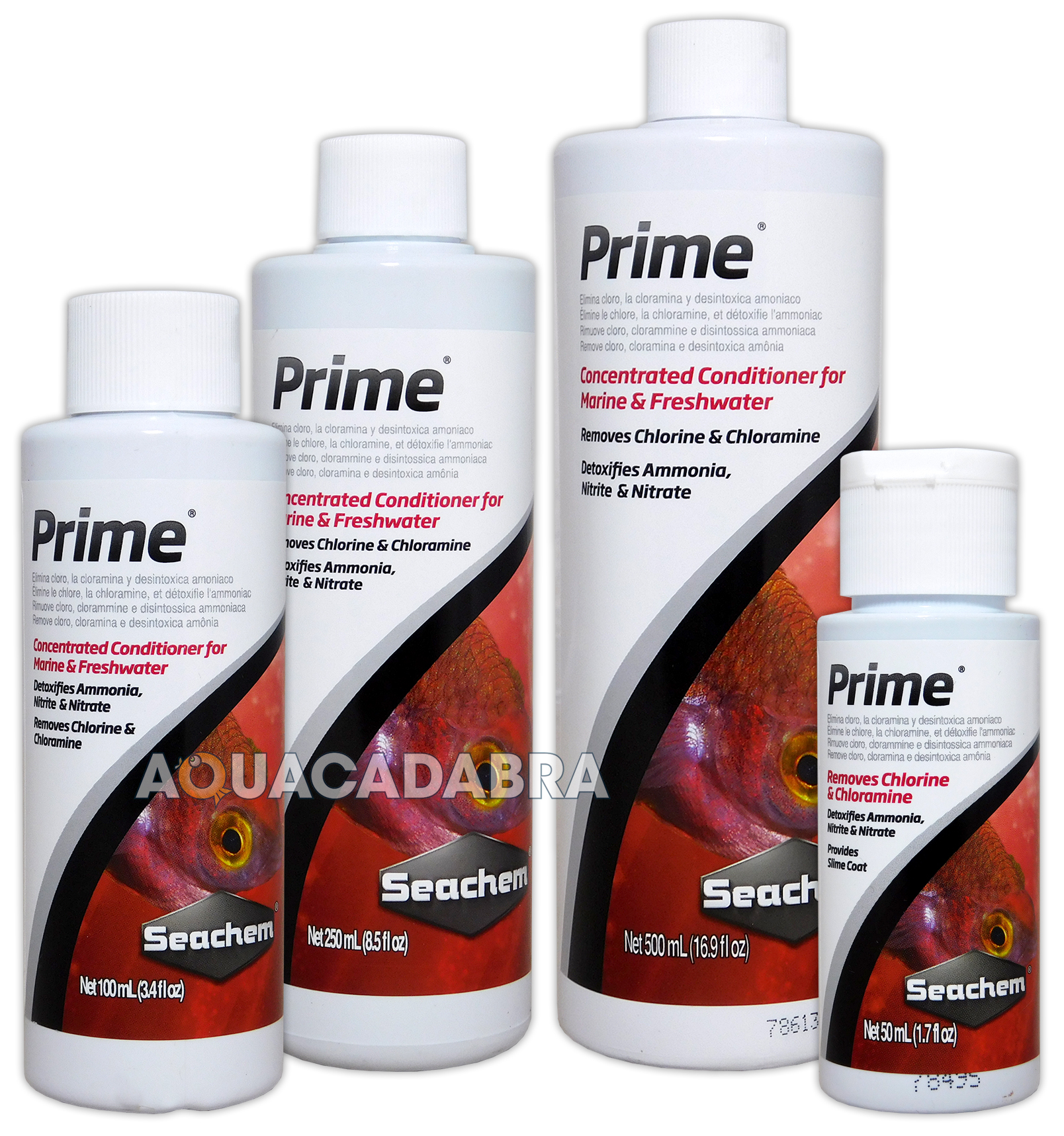 SEACHEM PRIME DECHLORINATOR AMMONIA NITRITE NITRATE REMOVER AQUARIUM