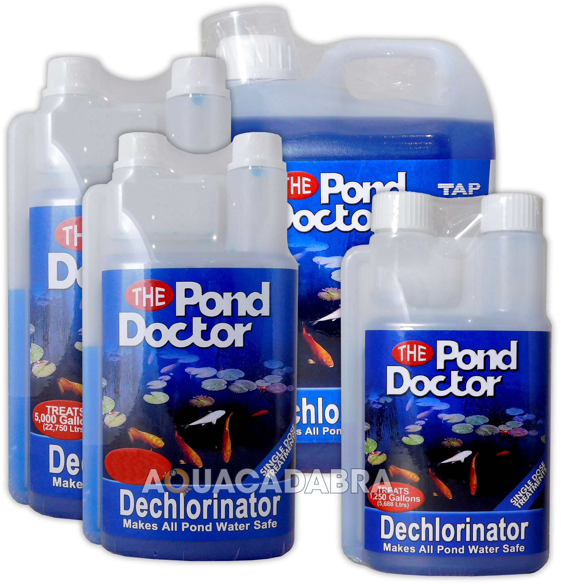 TAP POND DOCTOR DECHLORINATOR SAFE GARDEN WATER KOI FISH TREATMENT ANTI