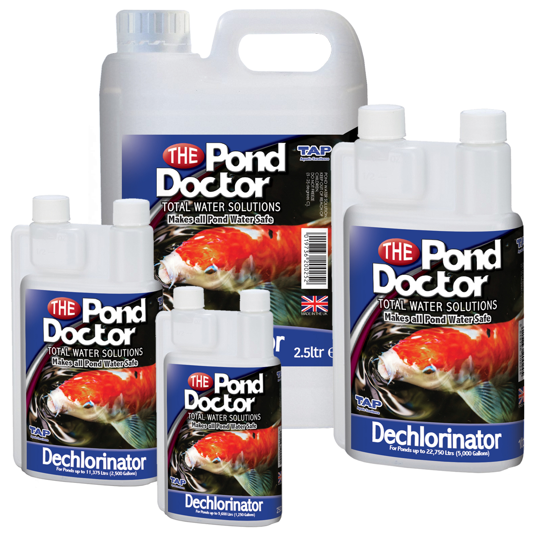 TAP Pond Doctor Dechlorinator Tap Safe Water Treatment Garden Pond Koi