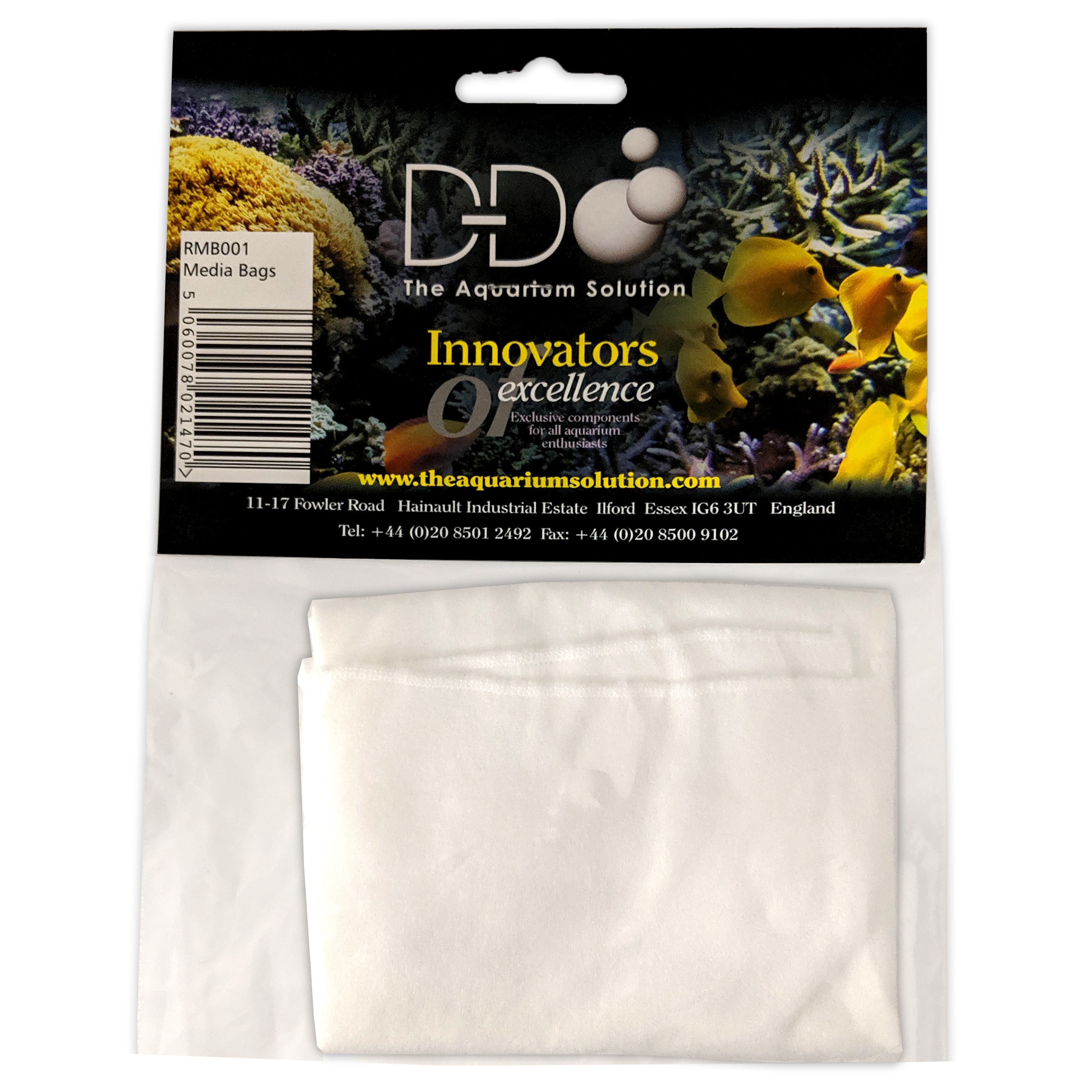 DD FILTER MEDIA BAG FOR ROWAPHOS CARBON 2 PACK MARINE FRESH AQUARIUM