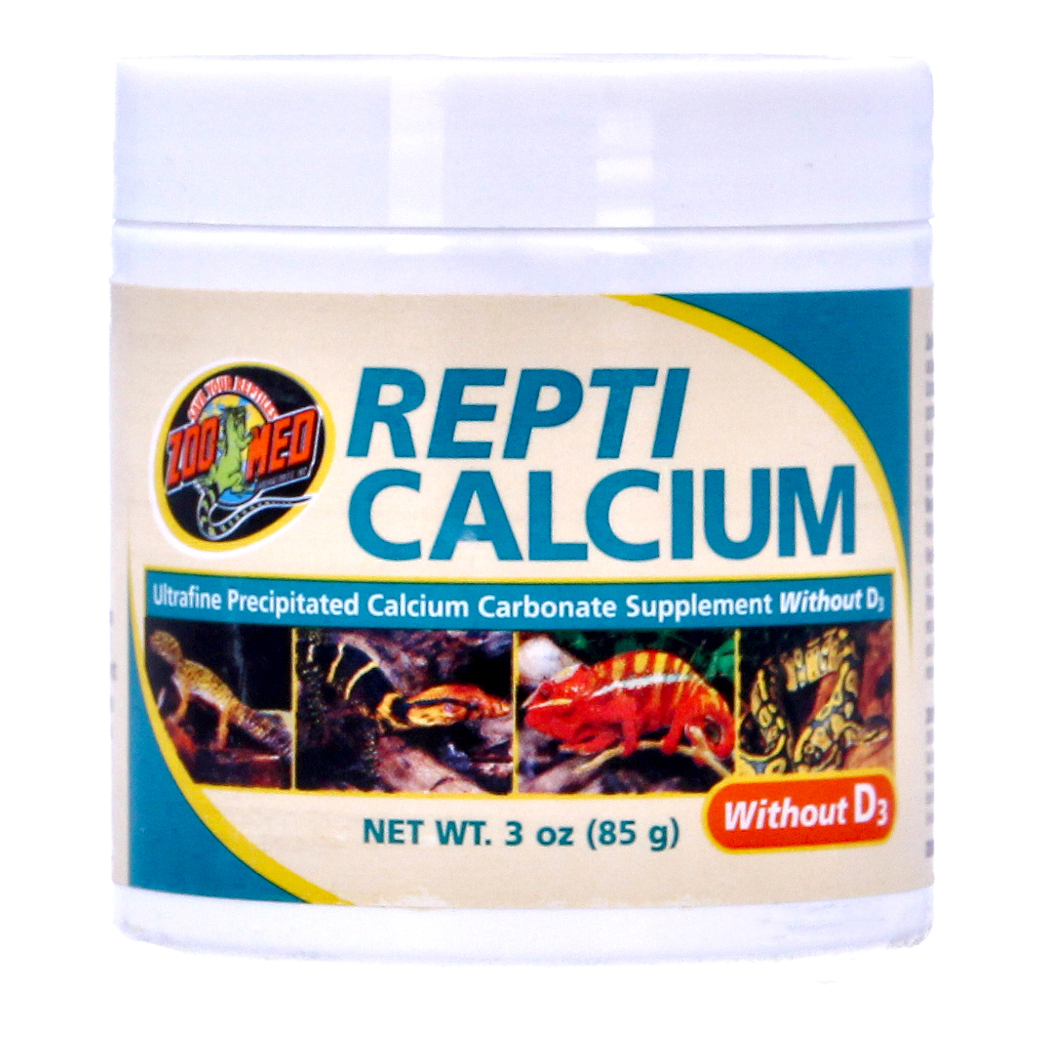 ZooMed Repti Calcium Reptile Lizard Supplement Food Feed Additive Bone Growth