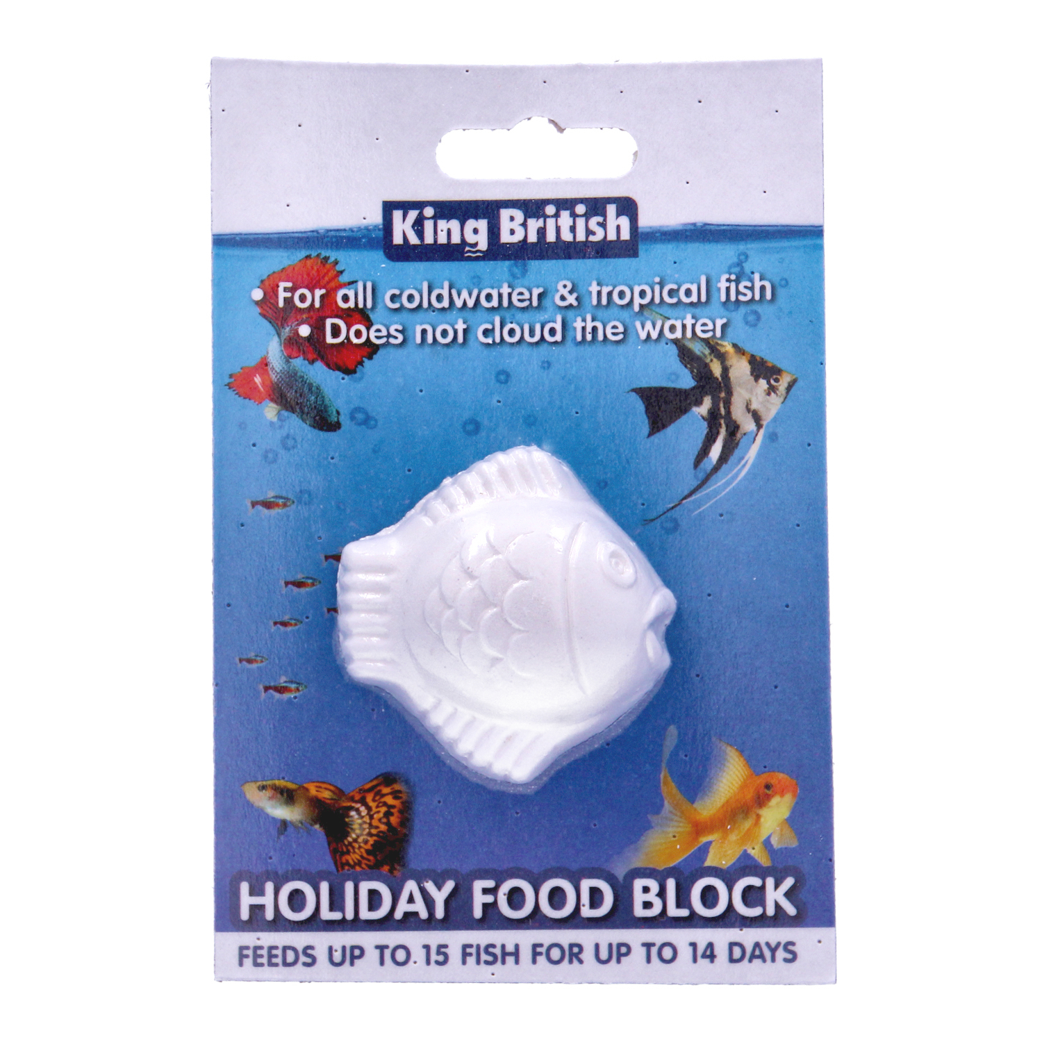 King British Holiday Food Block Vacation Feed For Aquarium Tropical Fish - Picture 8 of 9