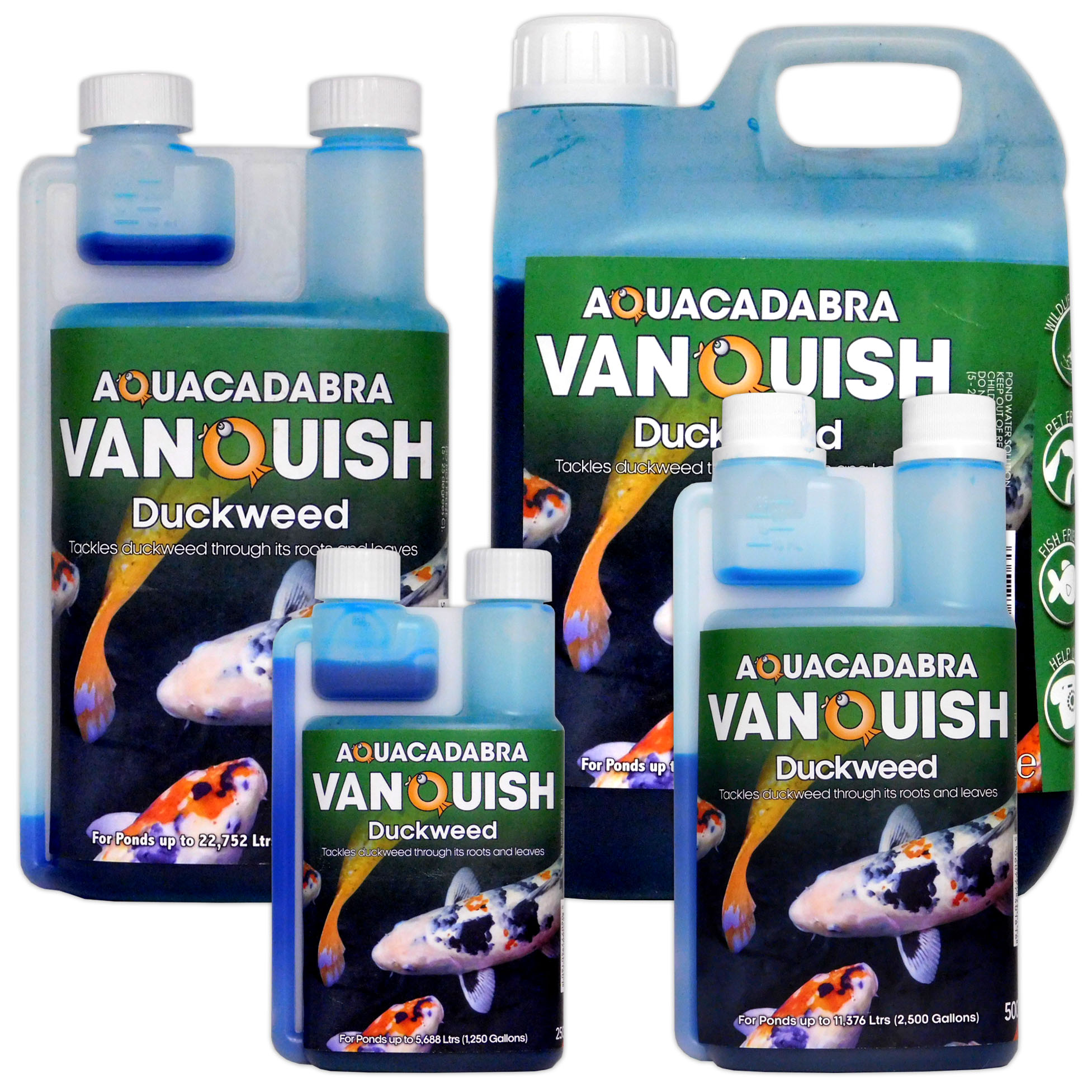 Vanquish Pond Duckweed Solution Algae Remover Water Fish Koi Aquacadabra eBay
