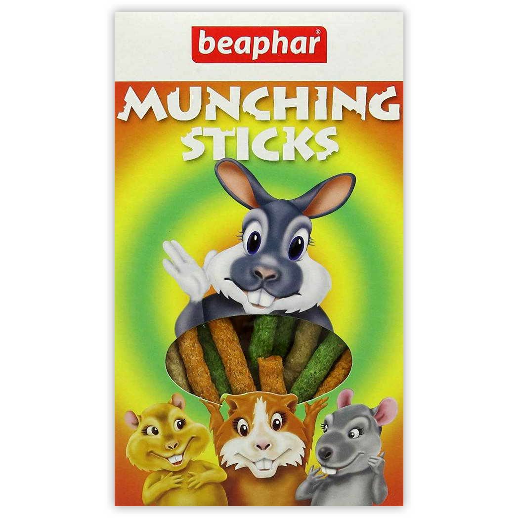 Beaphar Munching Sticks - Extruded Snack for Small Animals