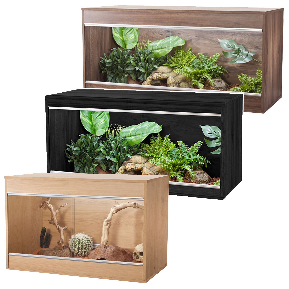 VIVEXOTIC VIVA REPTI HOME WOODEN VIVARIUM REPTILE SNAKE LIZARD VIV ...