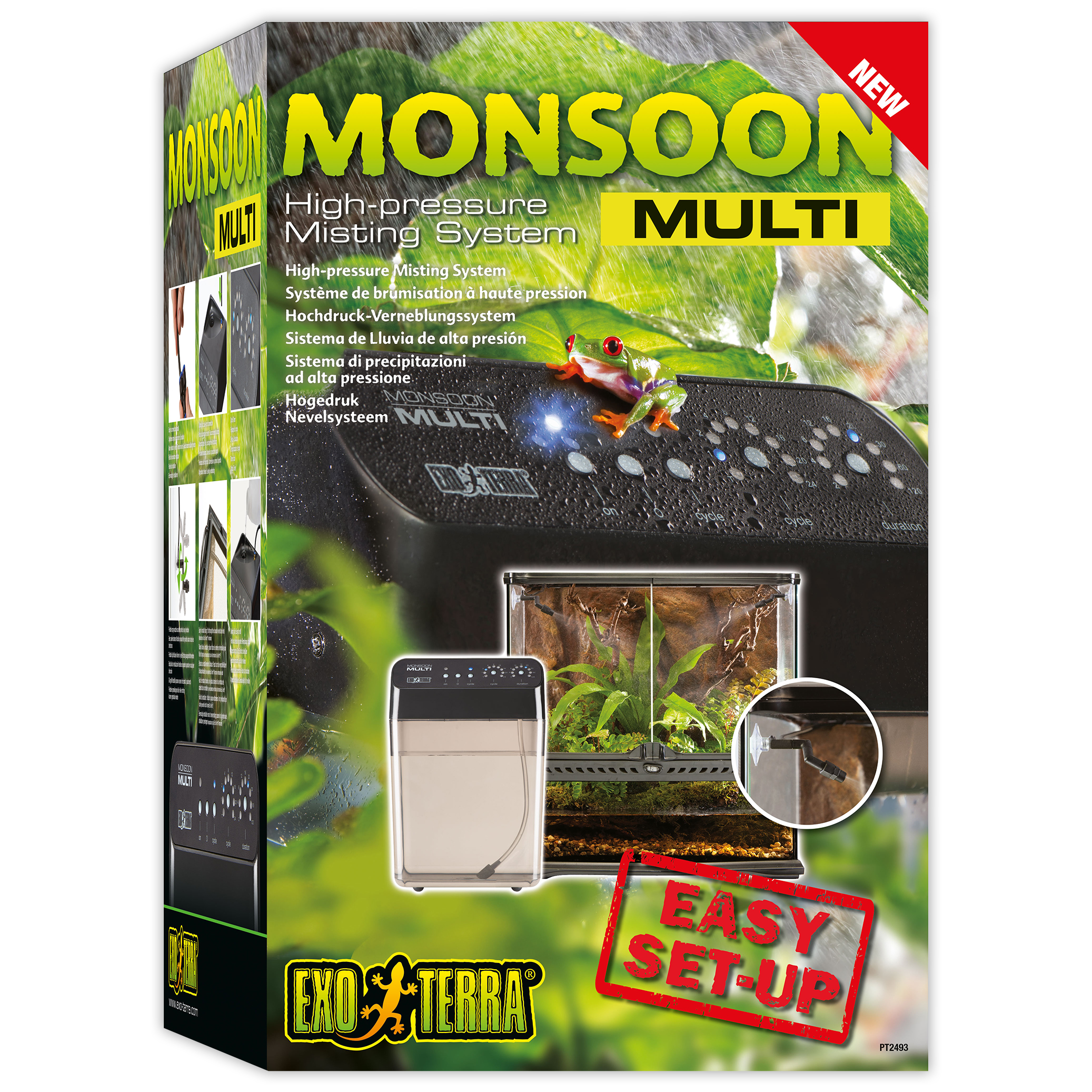 EXO TERRA MONSOON MISTING SYSTEM SOLO MULTI REPTILE AMPHIBIAN FROG