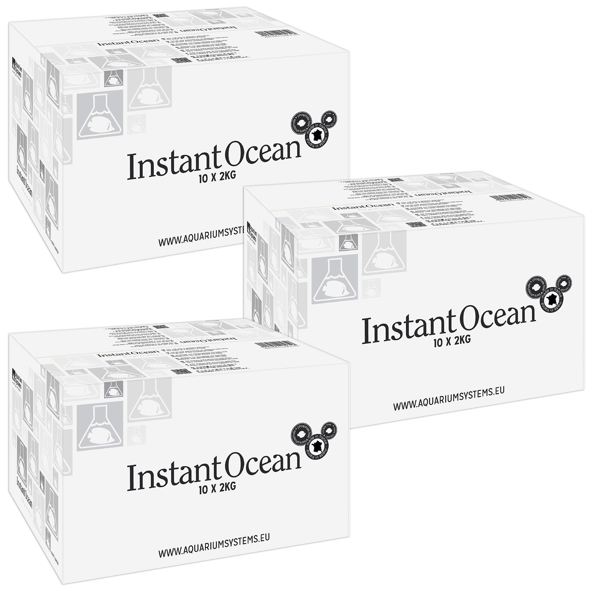 Instant Ocean Marine Salt 2kg Bags 20kg Box Aquarium Systems Trace Elements Tank - Picture 9 of 11
