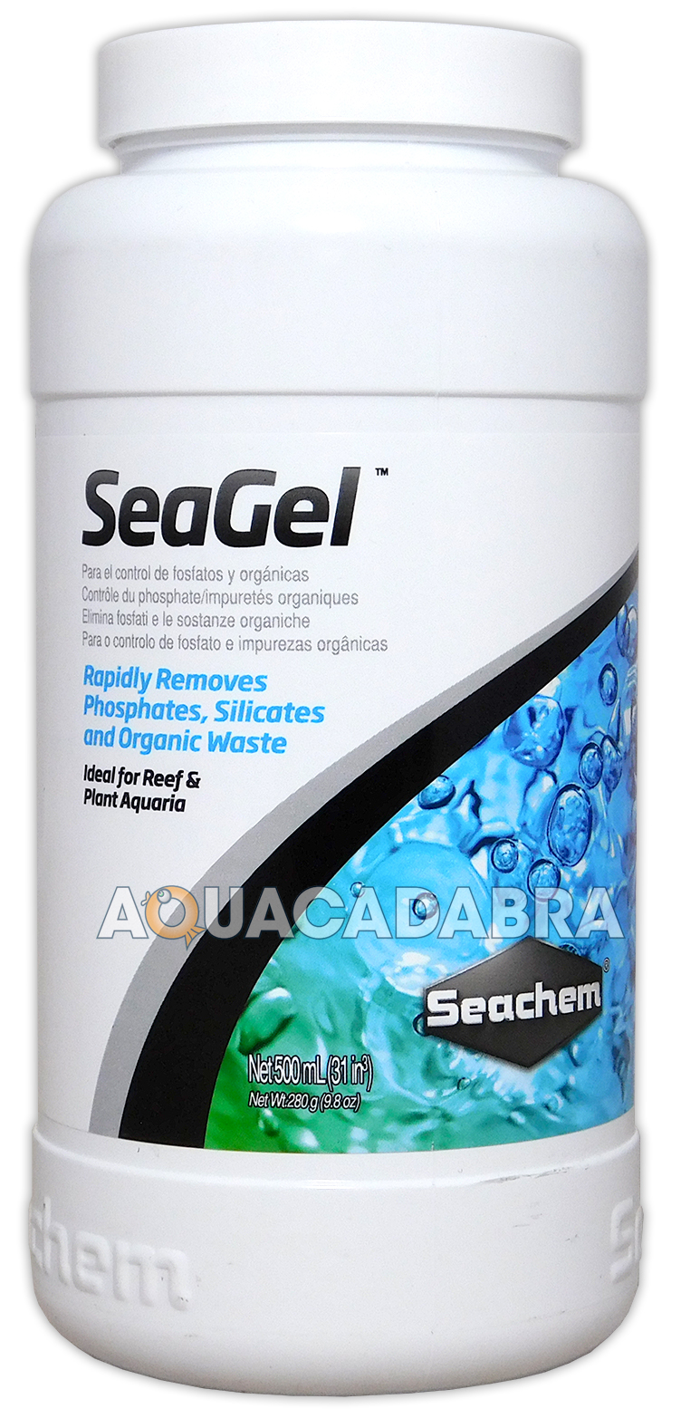 SEACHEM SEAGEL PHOSPHATE SILICATE ORGANIC METAL ACID REMOVER AQUARIUM