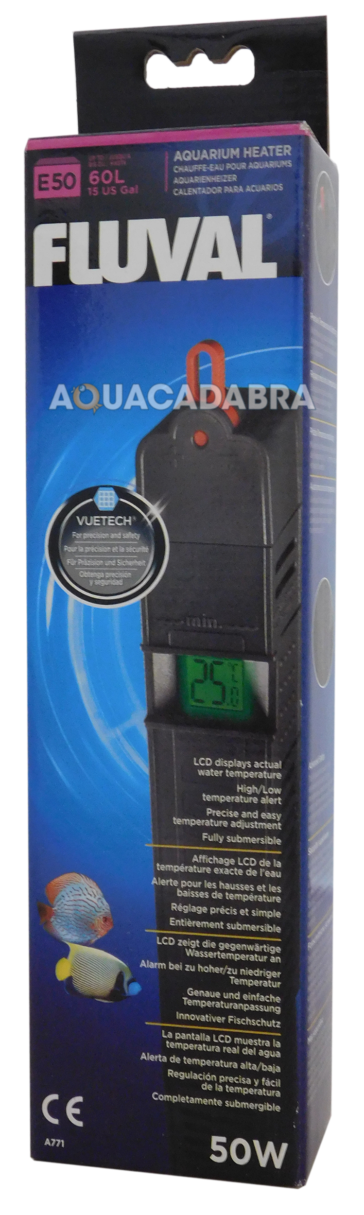 FLUVAL E 50W,100W,200W,300W ELECTRONIC FISH TANK HEATER E50,E100,E200,E300 eBay