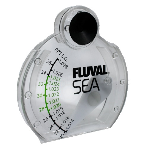 FLUVAL SALT SEA HYDROMETER MARINE SALTWATER SALINITY FISH TANK 14356