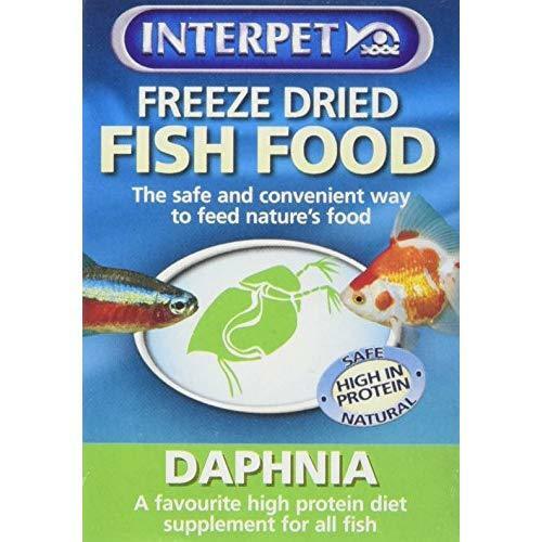 Interpet Freeze Dried Fish Food Daphnia 8g Tropical Marine Coldwater