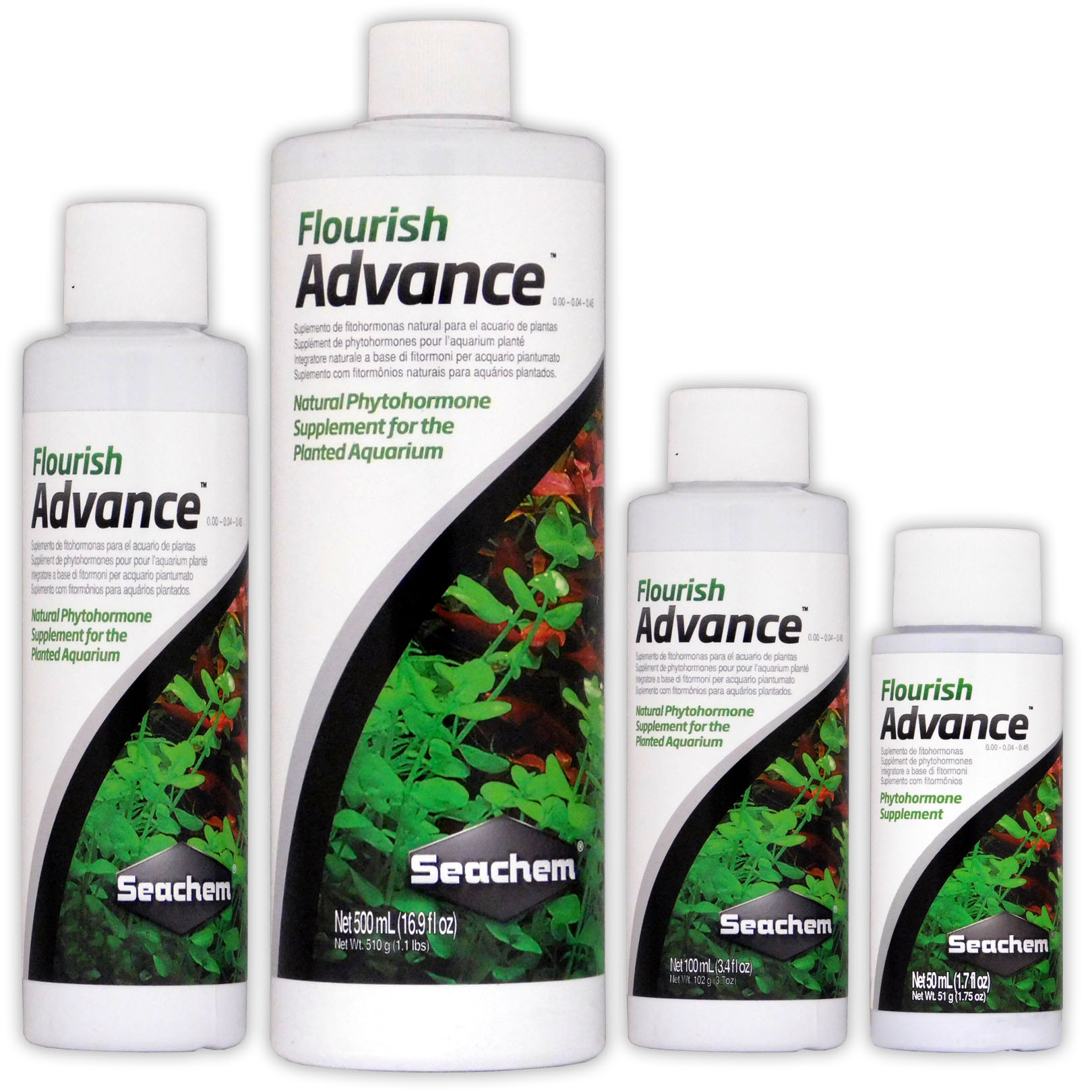 Seachem Flourish Advance Aquarium Plant Fertiliser Growth Enhancer Fish