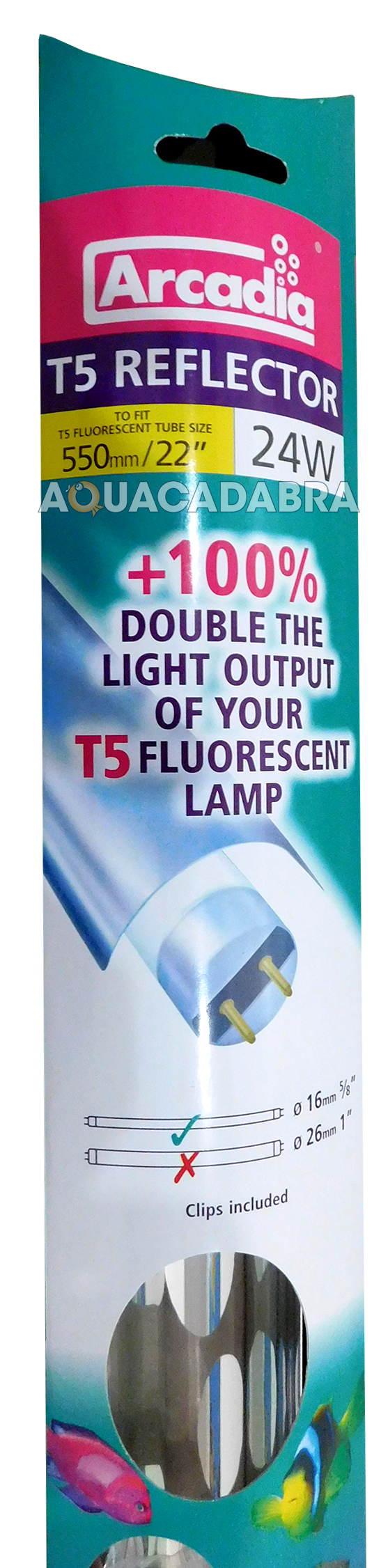 Arcadia T5 Fluorescent Light Reflector 24w Picture 5 Of 6
