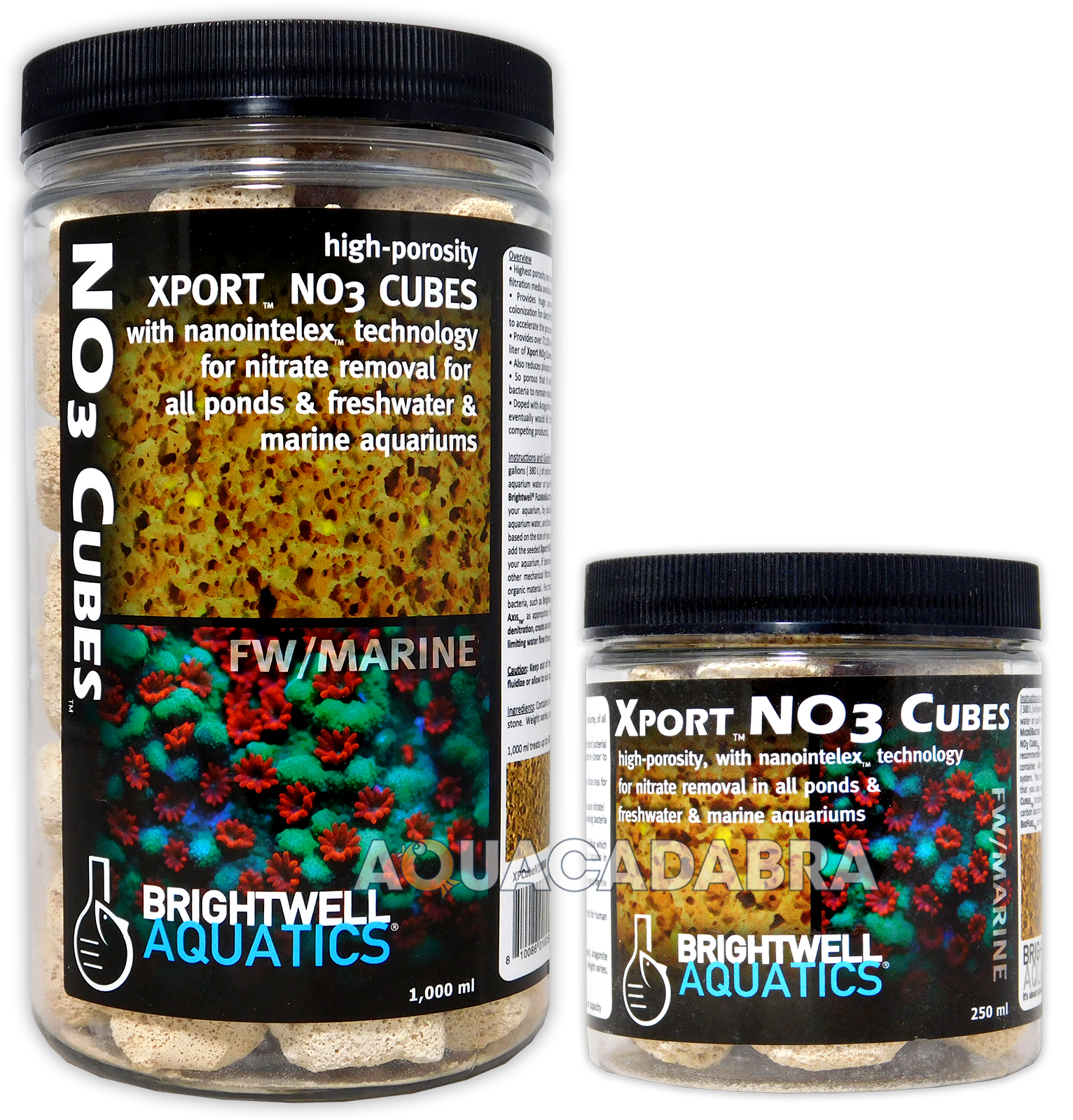 BRIGHTWELL XPORT NO3 CUBES MEDIA NITRATE REMOVAL FOR POND AQUARIUM FISH TANK eBay