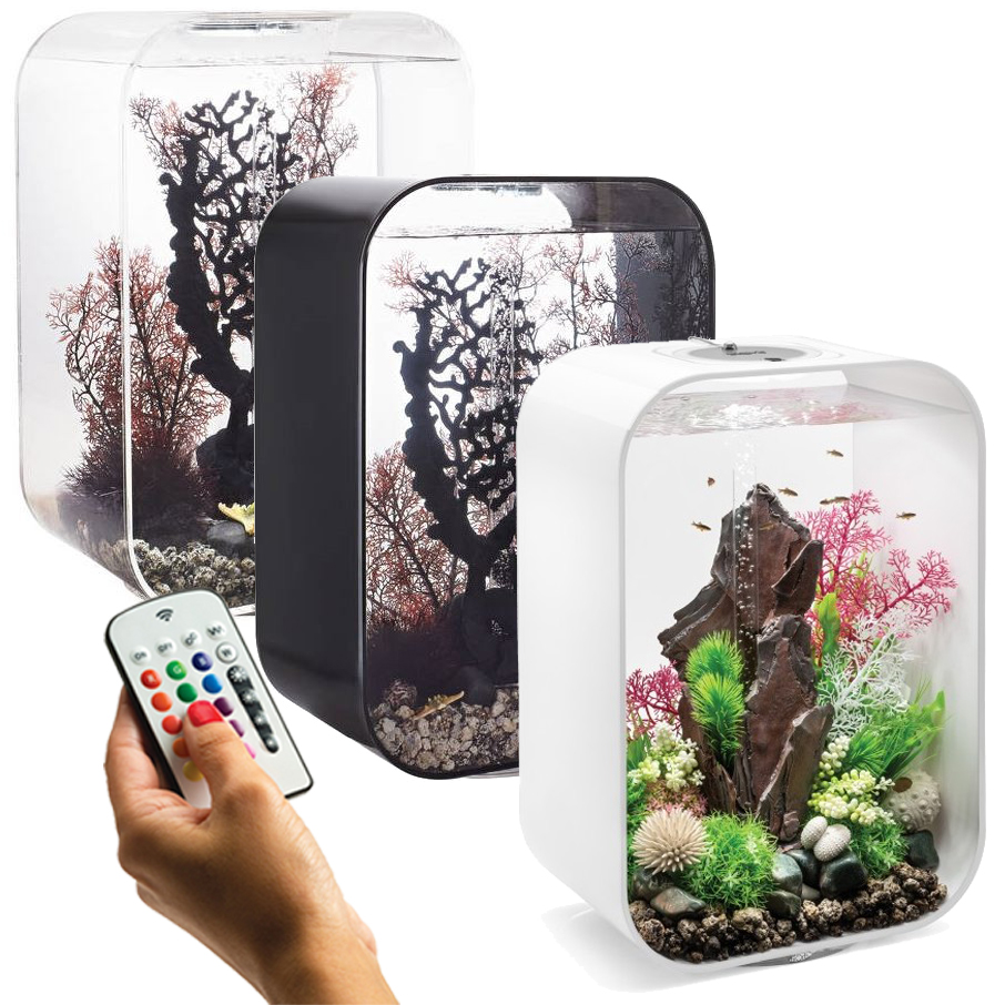 Oase Multicolor Fish Tank Life MCR LED biOrb Aquariums - 15L, 30L