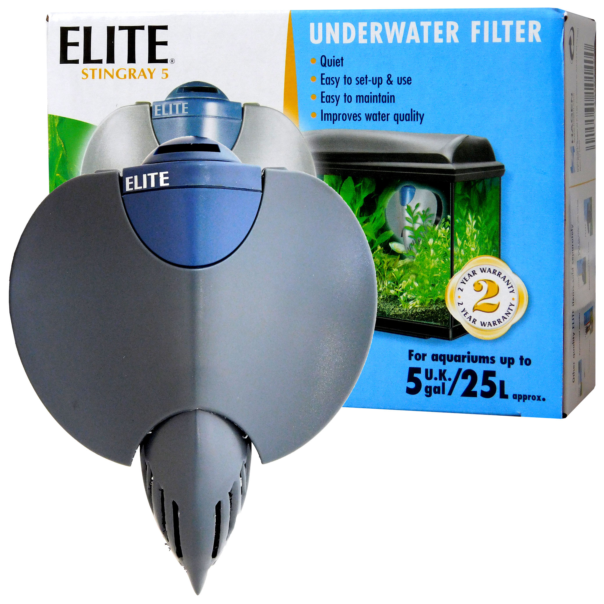 Elite Stingray interne Fish Tank Aquarium Filter Pumpe 5 ...