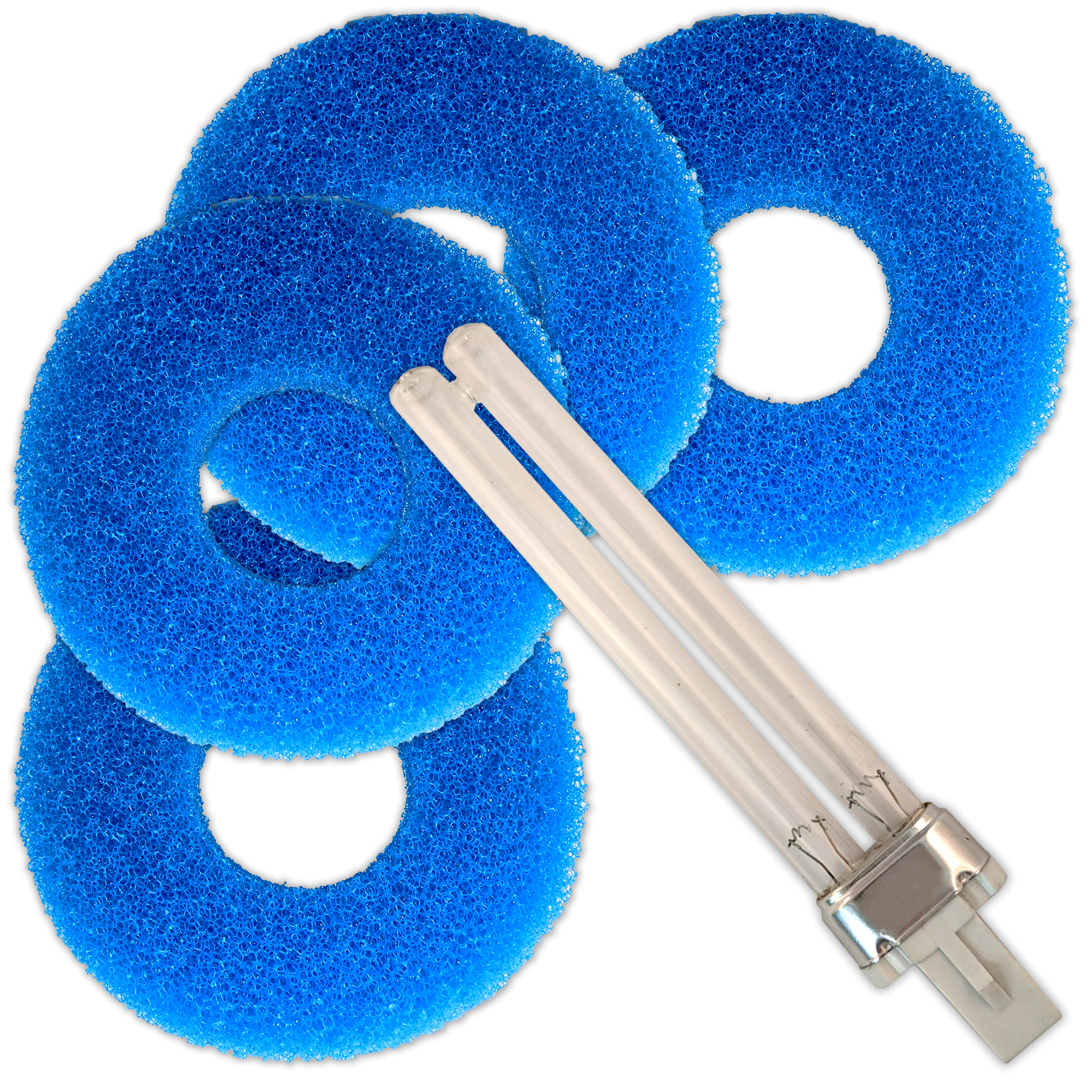 Laguna Pressure-Flo Service Kit All 2023 Models Foam Media UVC Bulb Pond Filter - Picture 3 of 6