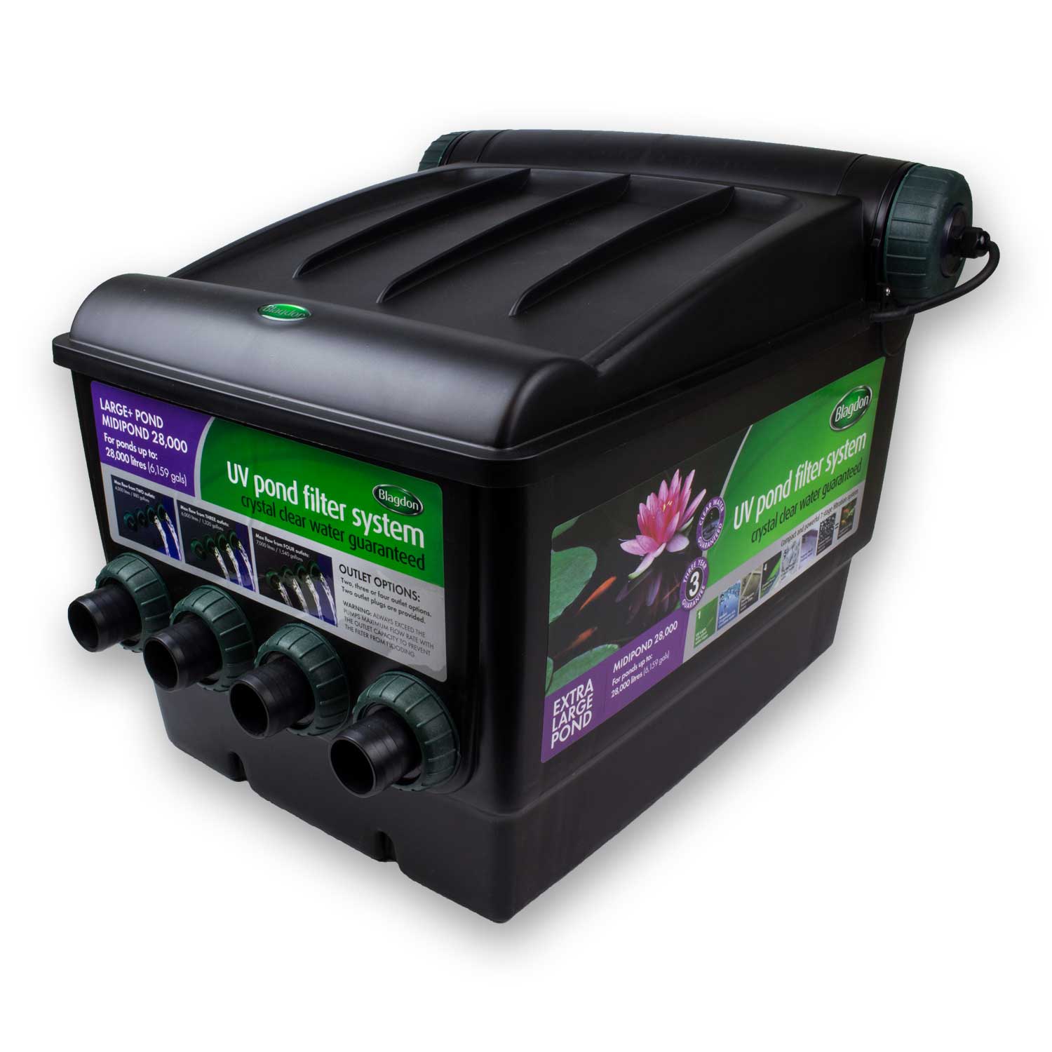 Details about   Blagdon MiniPond MidiPond Filters with UVC Clarifier Pond Filtration Fish Koi 