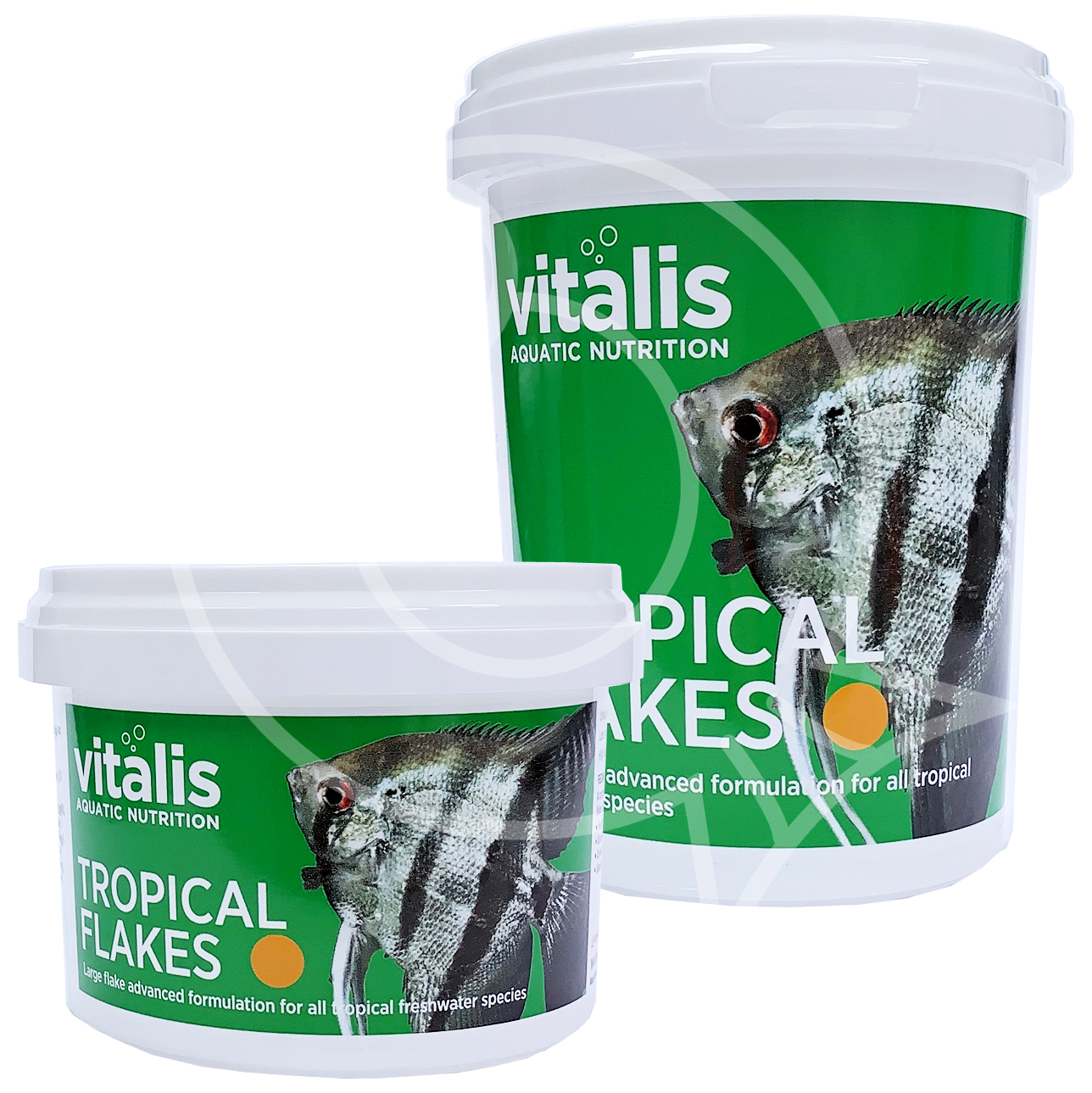 VITALIS TROPICAL FLAKE FISH FOOD FRESHWATER LARGE FLAKES HEALTH COLOUR ...