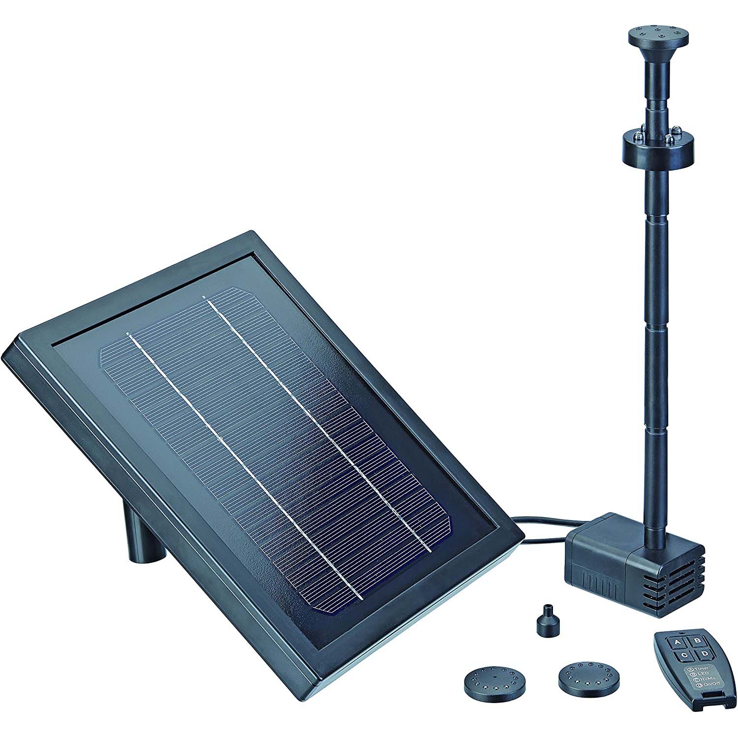 Oase Pontec PondoSolar Solar Powered Fountain Pump Feature Fish Pond