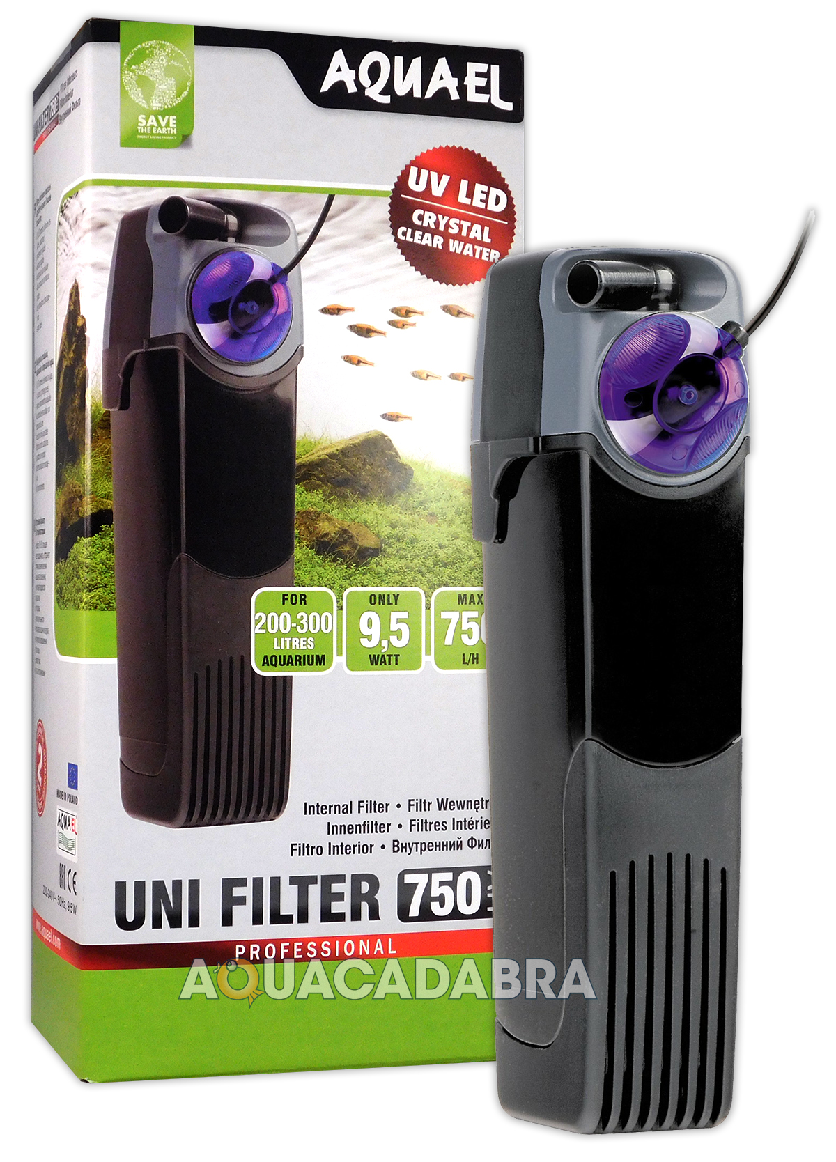 Aquael UniFilter UV Internal Filters - 500, 750, 1000 for Aquariums | eBay