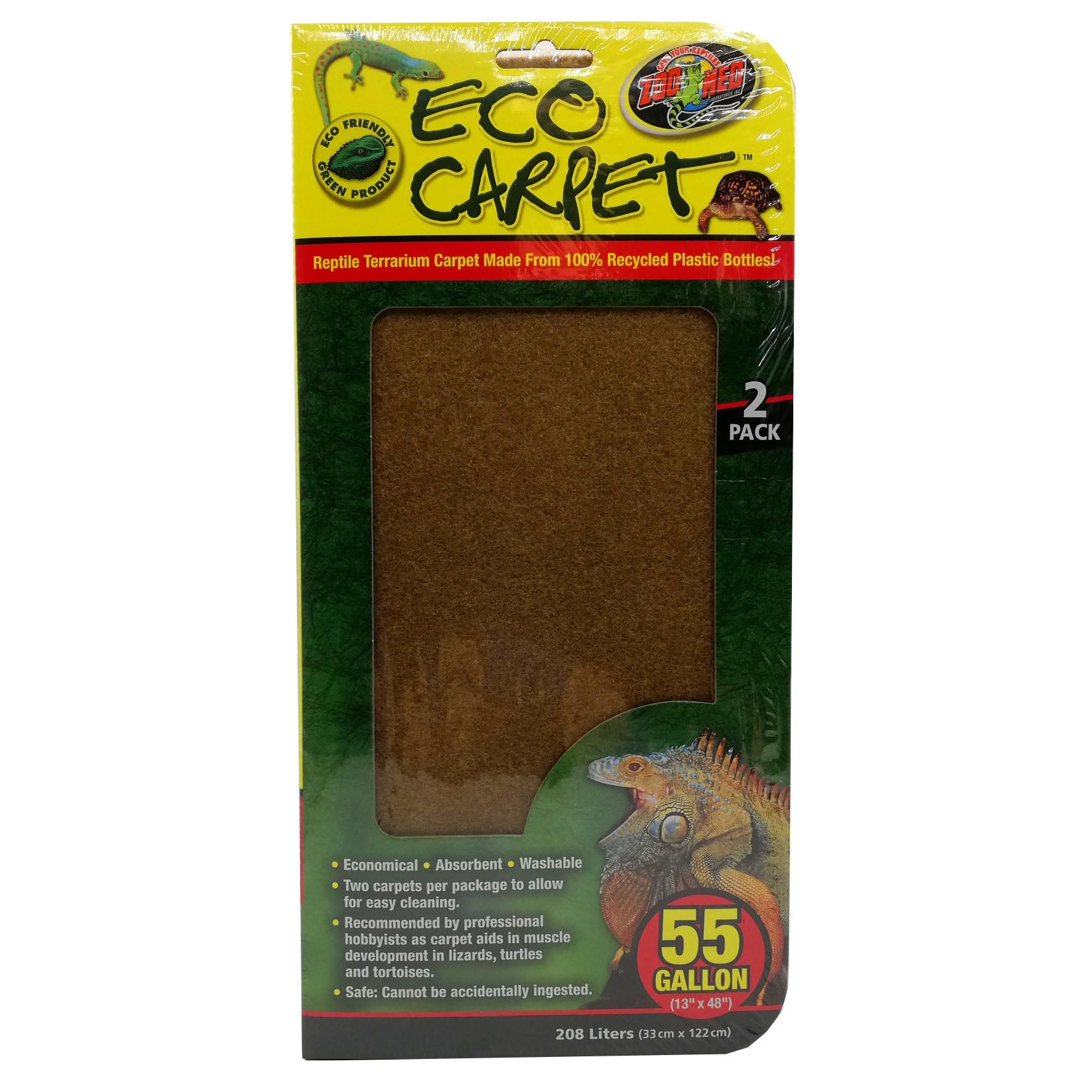 Zoo Med Eco Carpet Repti Cage Reptile Vivarium Floor Liner Viv Tank Lizard eBay