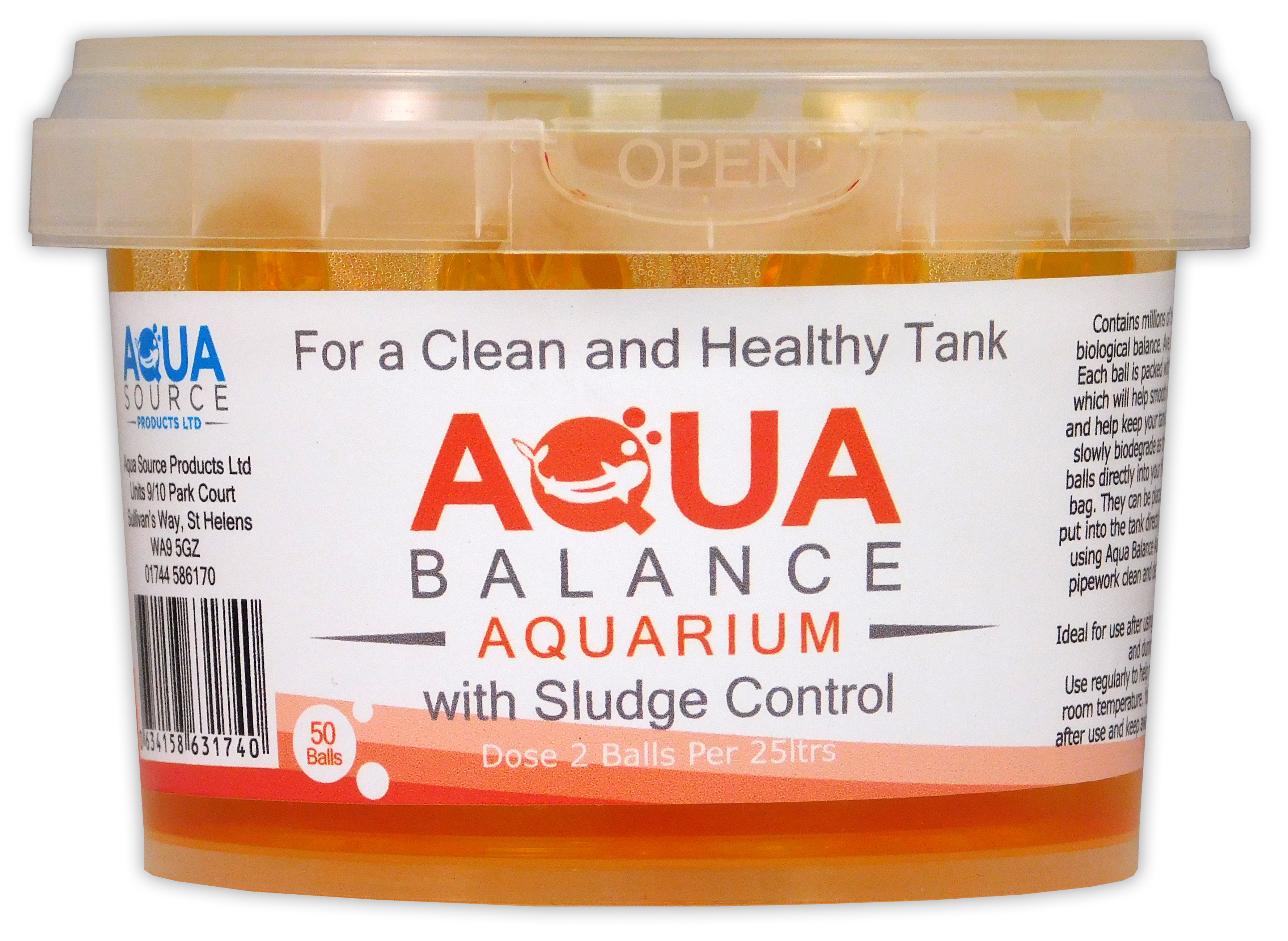 Aqua Source Aqua Balance Aquarium (50 Balls) Fresh Water