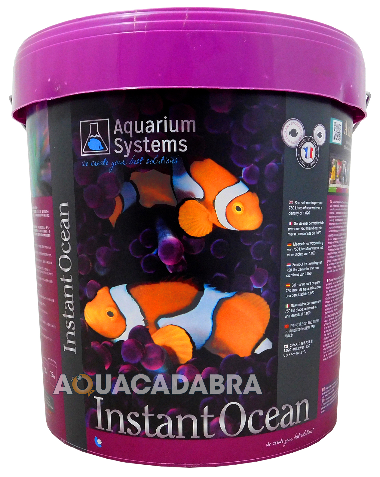 INSTANT OCEAN 20kg SYNTHETIC SALT BUCKET MARINE AQUARIUM