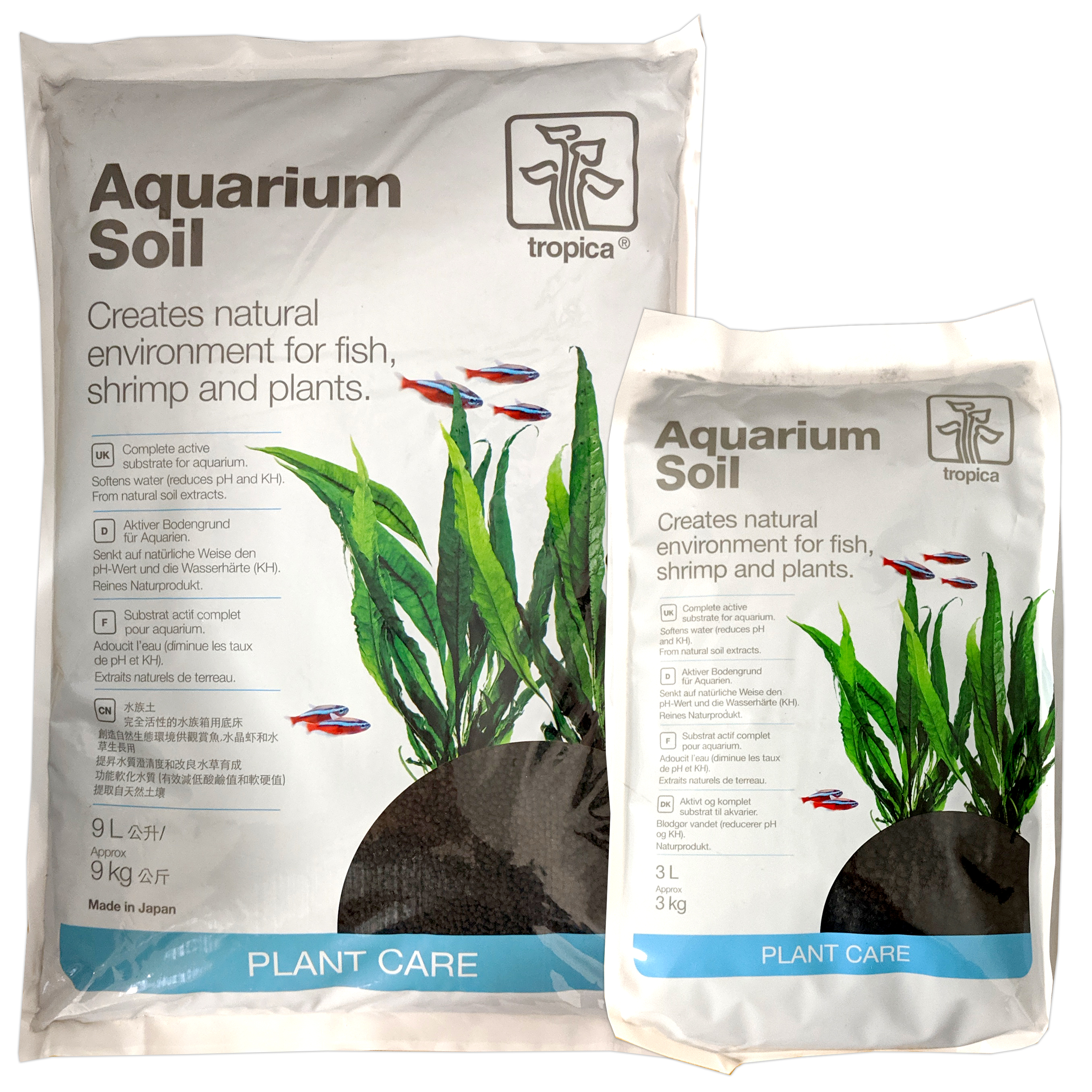 Tropica Aquarium Soil Grain Size 2-3mm Freshwater Plant Substrate Fish 