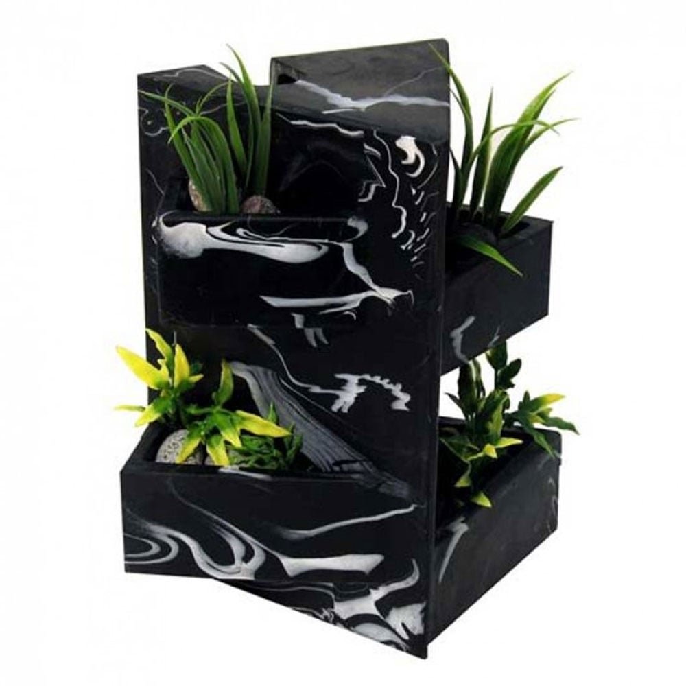 Fluval Edge Black Plant Holder Aquarium Ornament Planting Decoration