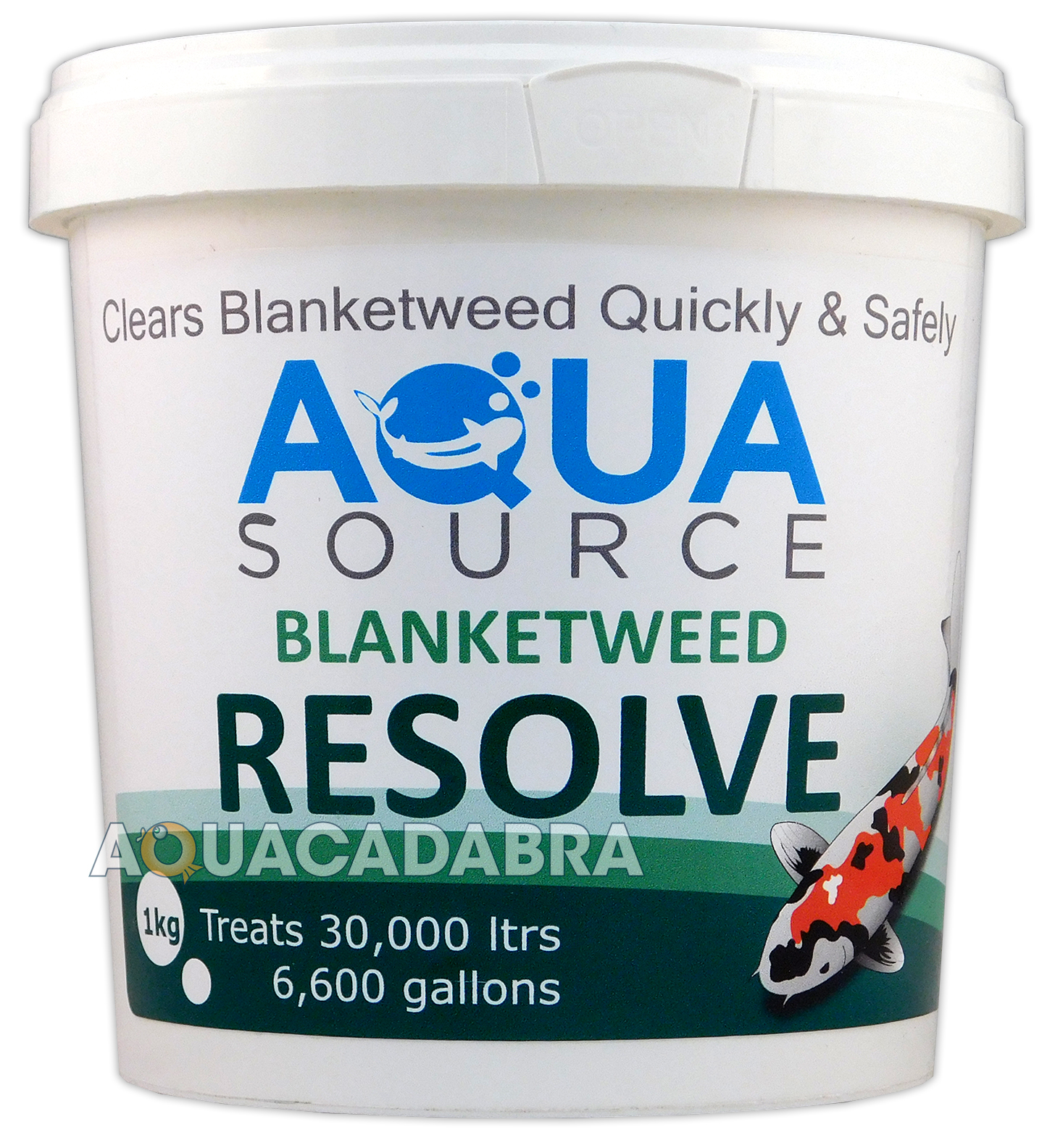 AQUA SOURCE BLANKET WEED RESOLVE 1kg WATER TREATMENT BLANKETWEED POND