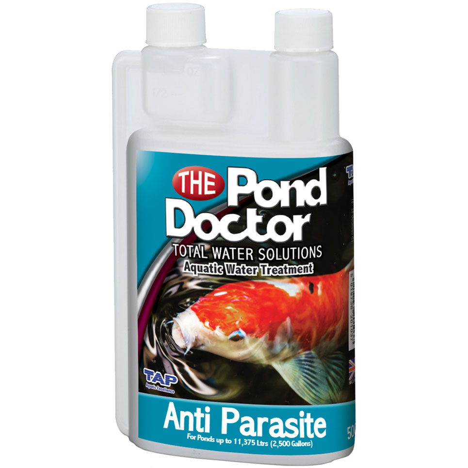 TAP Pond Doctor Anti Parasite Water Treatment Garden Koi Fish Filter