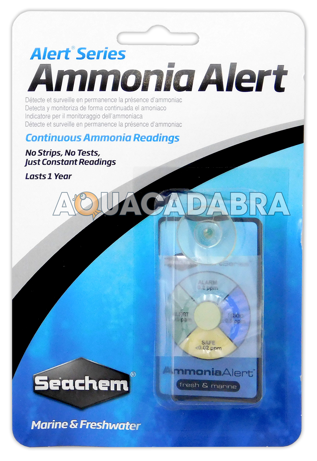 SEACHEM AMMONIA ALERT TEST KIT AMMONIA MONITOR MARINE FRESH AQUARIUM FISH TANK 116001007 eBay