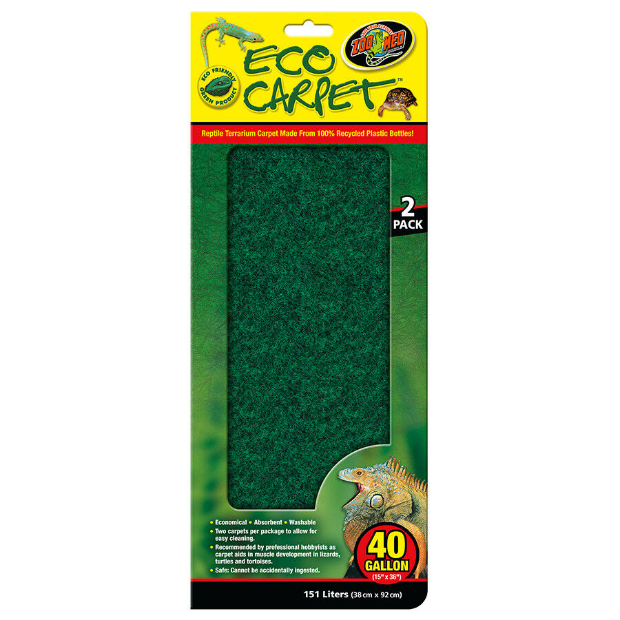 Zoo Med Eco Carpet Repti Cage Reptile Vivarium Floor Liner Viv Tank Lizard eBay
