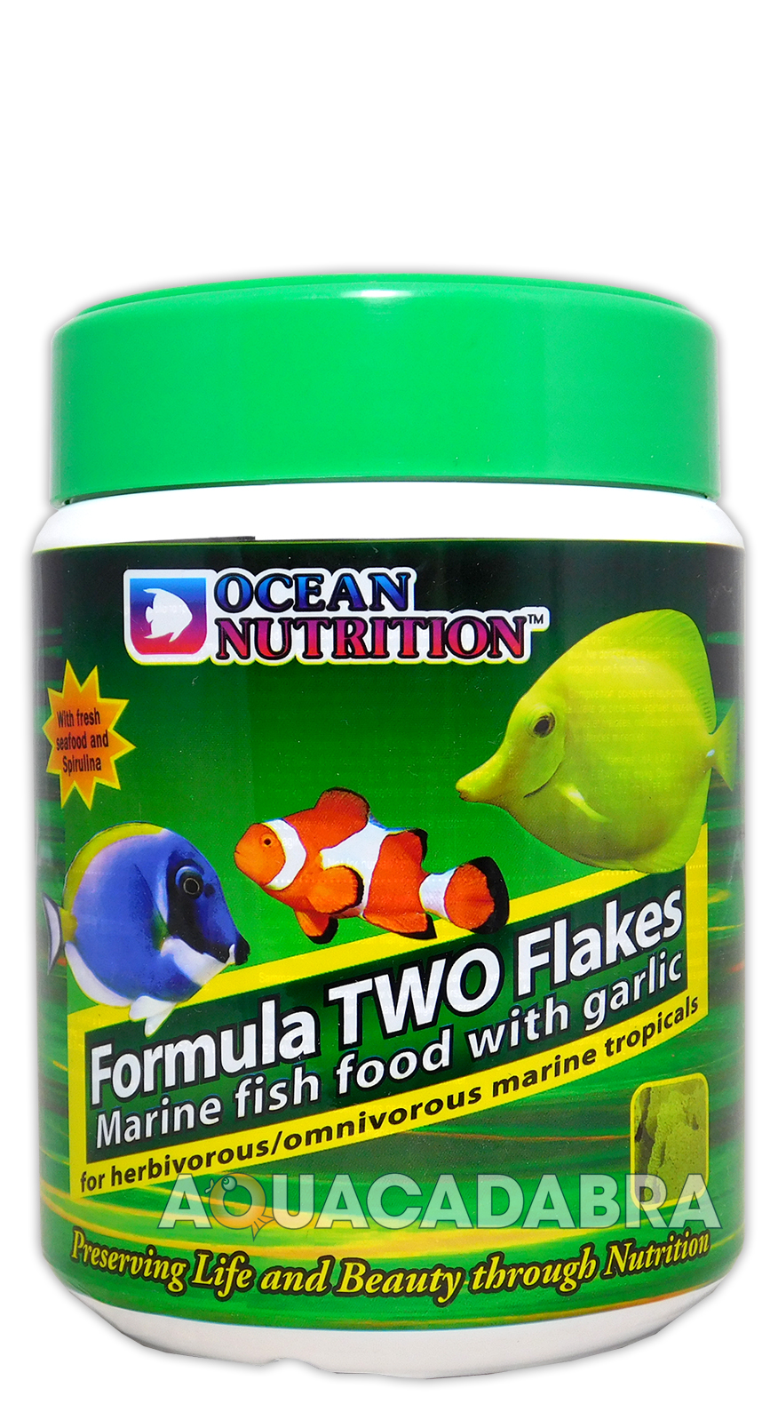 OCEAN NUTRITION FORMULA TWO MARINE FLAKE HERBIVORE FISH FOOD ALGAE