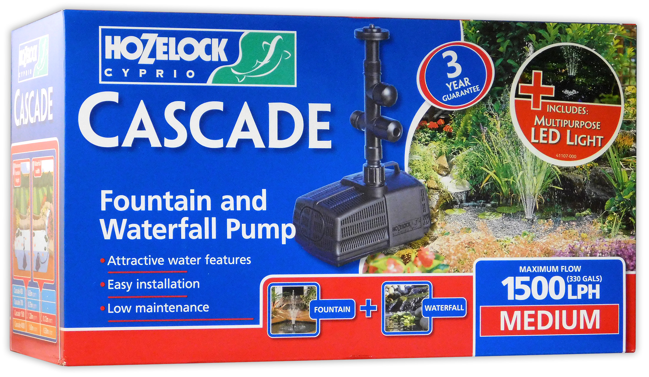 hozelock-cascade-1500-with-led-fountain-waterfall-pump-pond-fish-koi