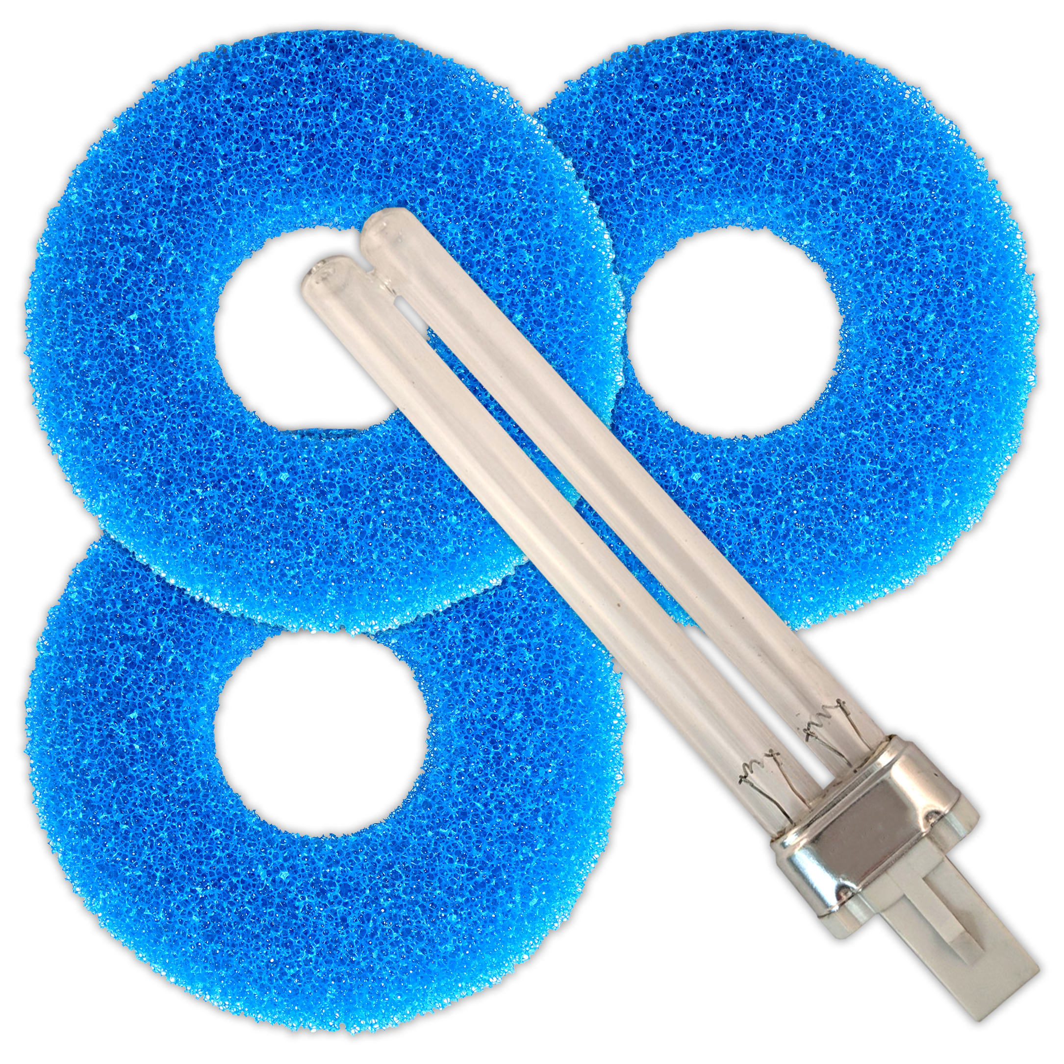 Laguna Pressure-Flo Service Kit All 2023 Models Foam Media UVC Bulb Pond Filter - Picture 2 of 6